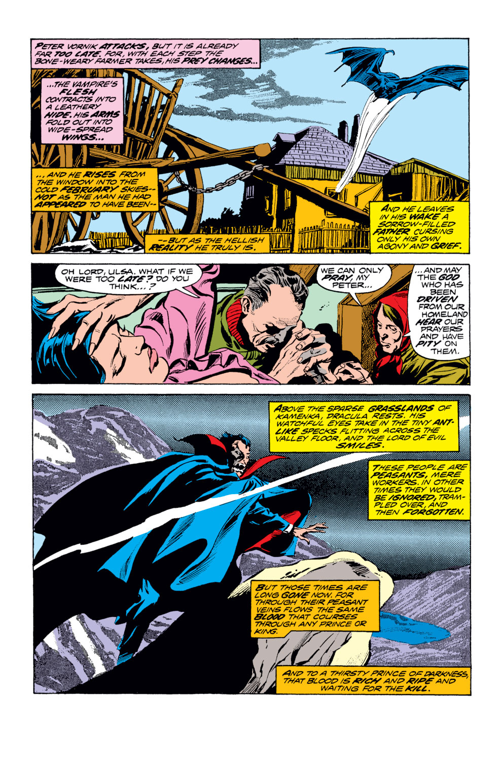 Read online Tomb of Dracula (1972) comic -  Issue #22 - 3