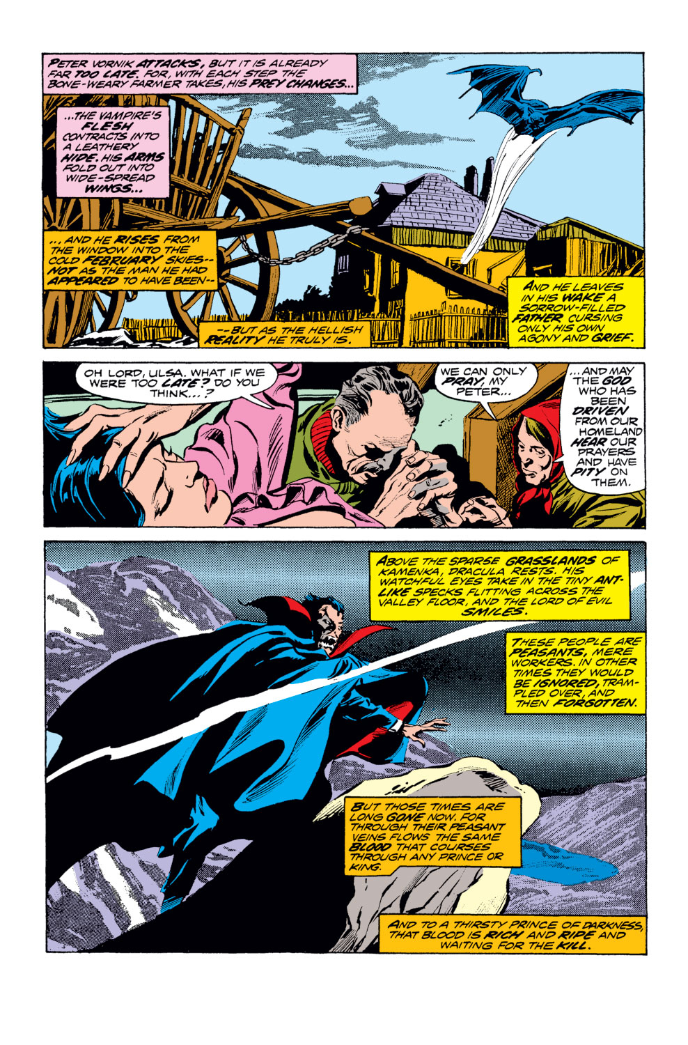 Read online Tomb of Dracula (1972) comic -  Issue #22 - 3