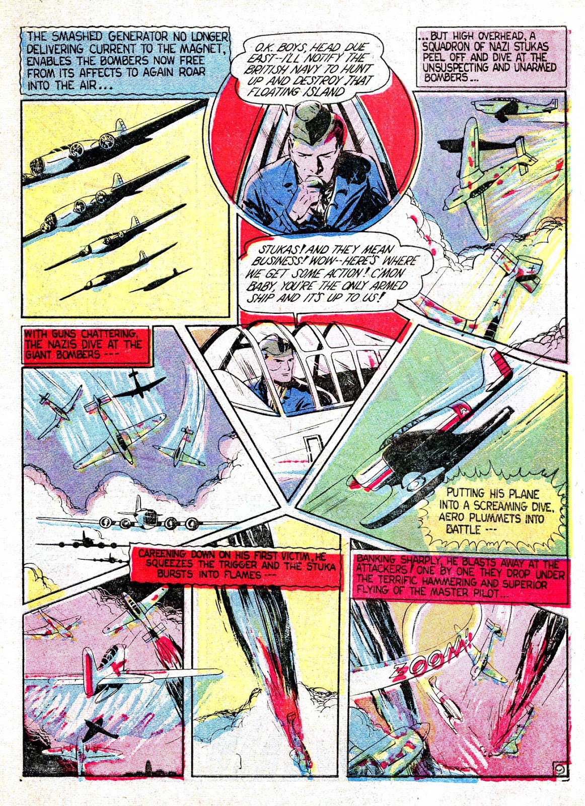 Captain Aero Comics issue 1 - Page 10