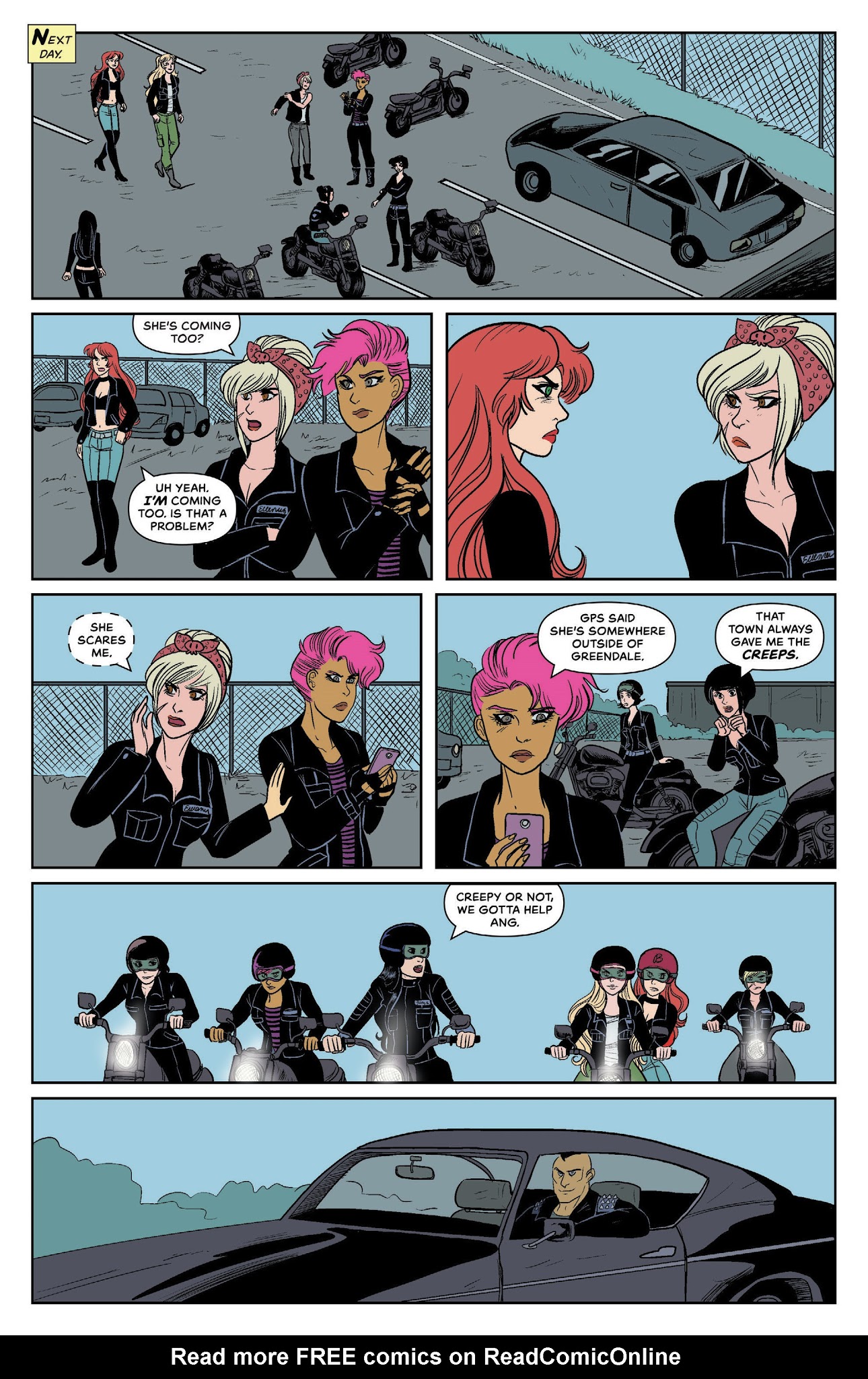 Read online Betty & Veronica: Vixens comic -  Issue #5 - 16