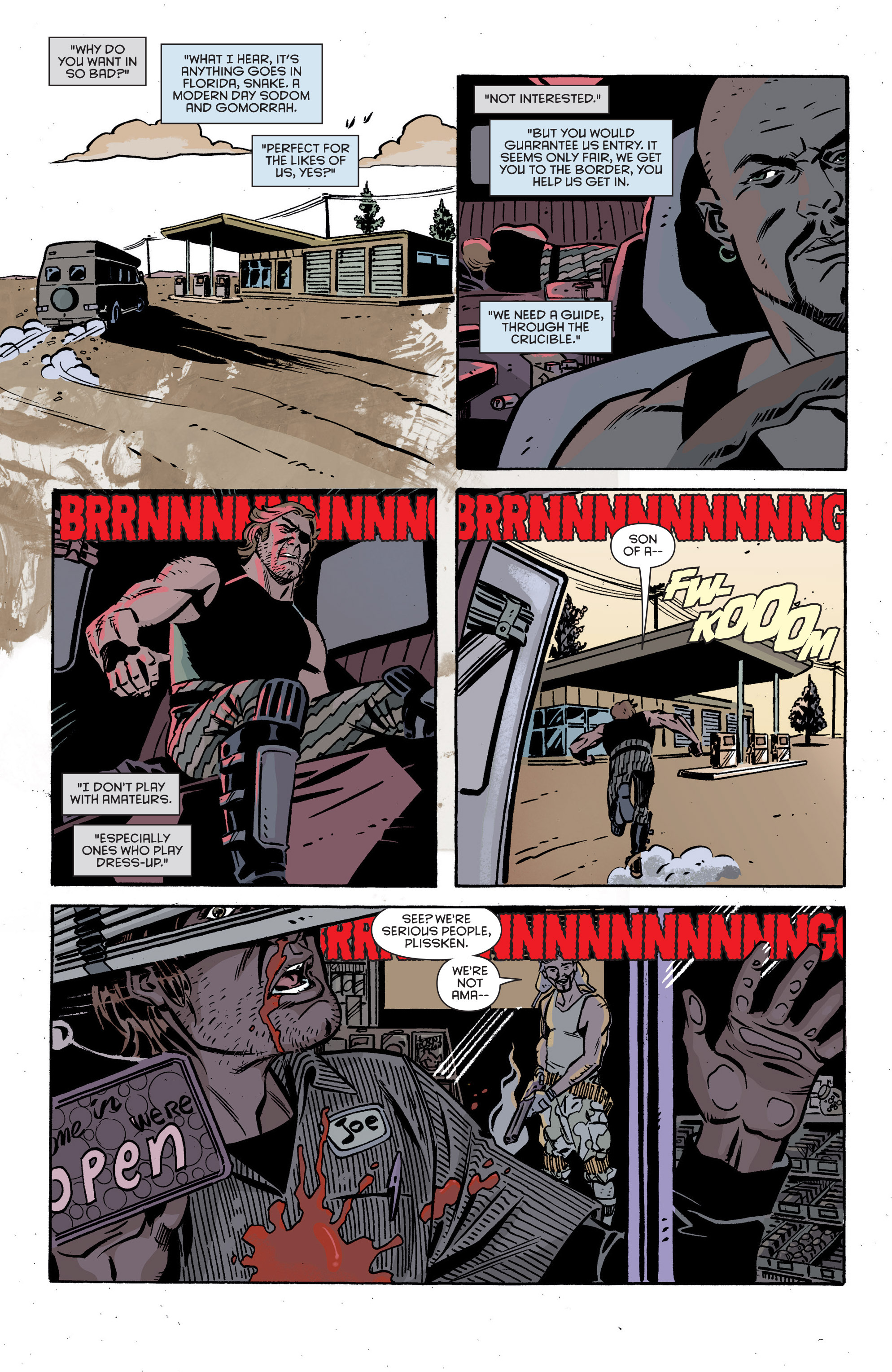 Read online Escape from New York comic -  Issue #1 - 14