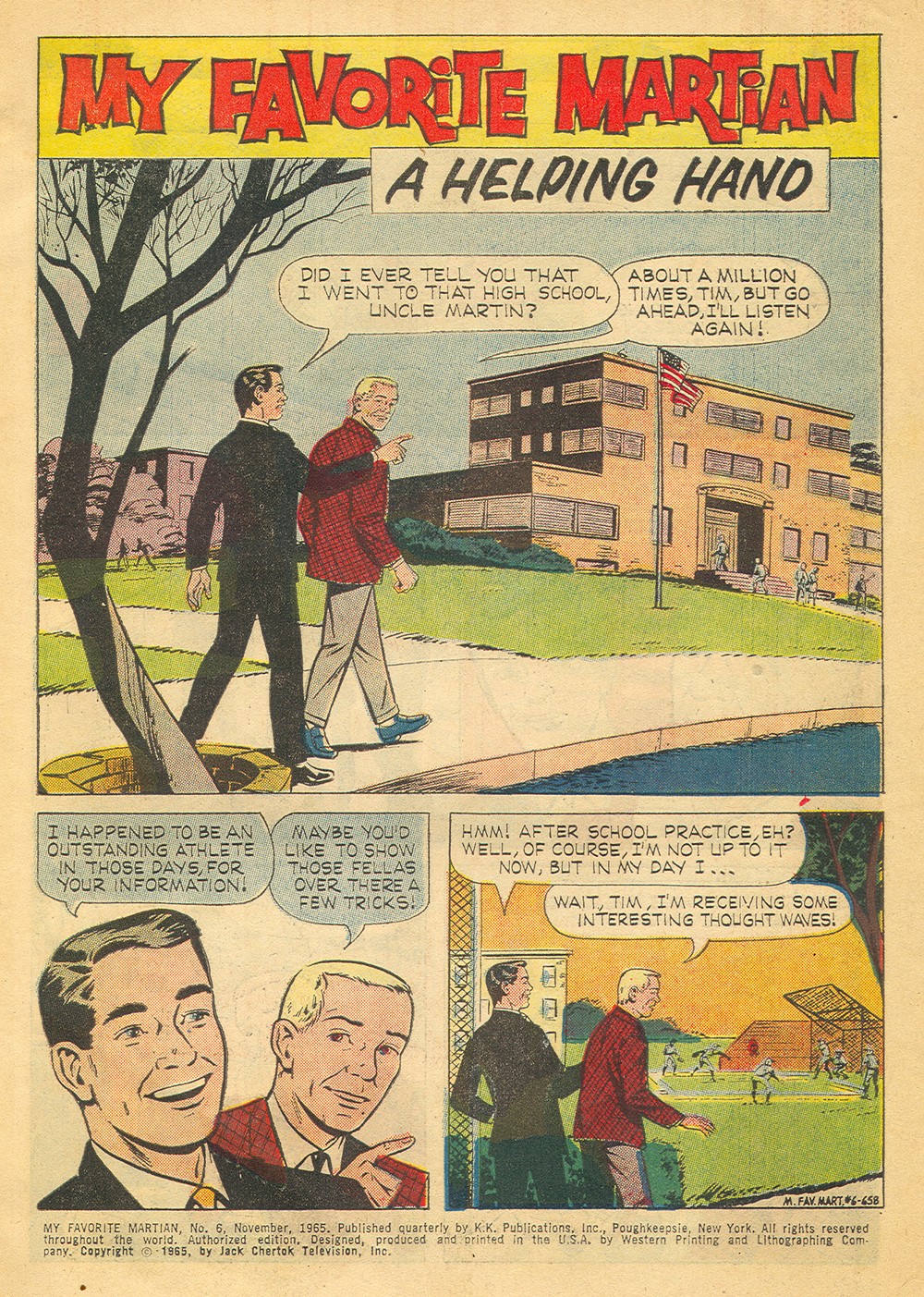 Read online My Favorite Martian comic -  Issue #6 - 3