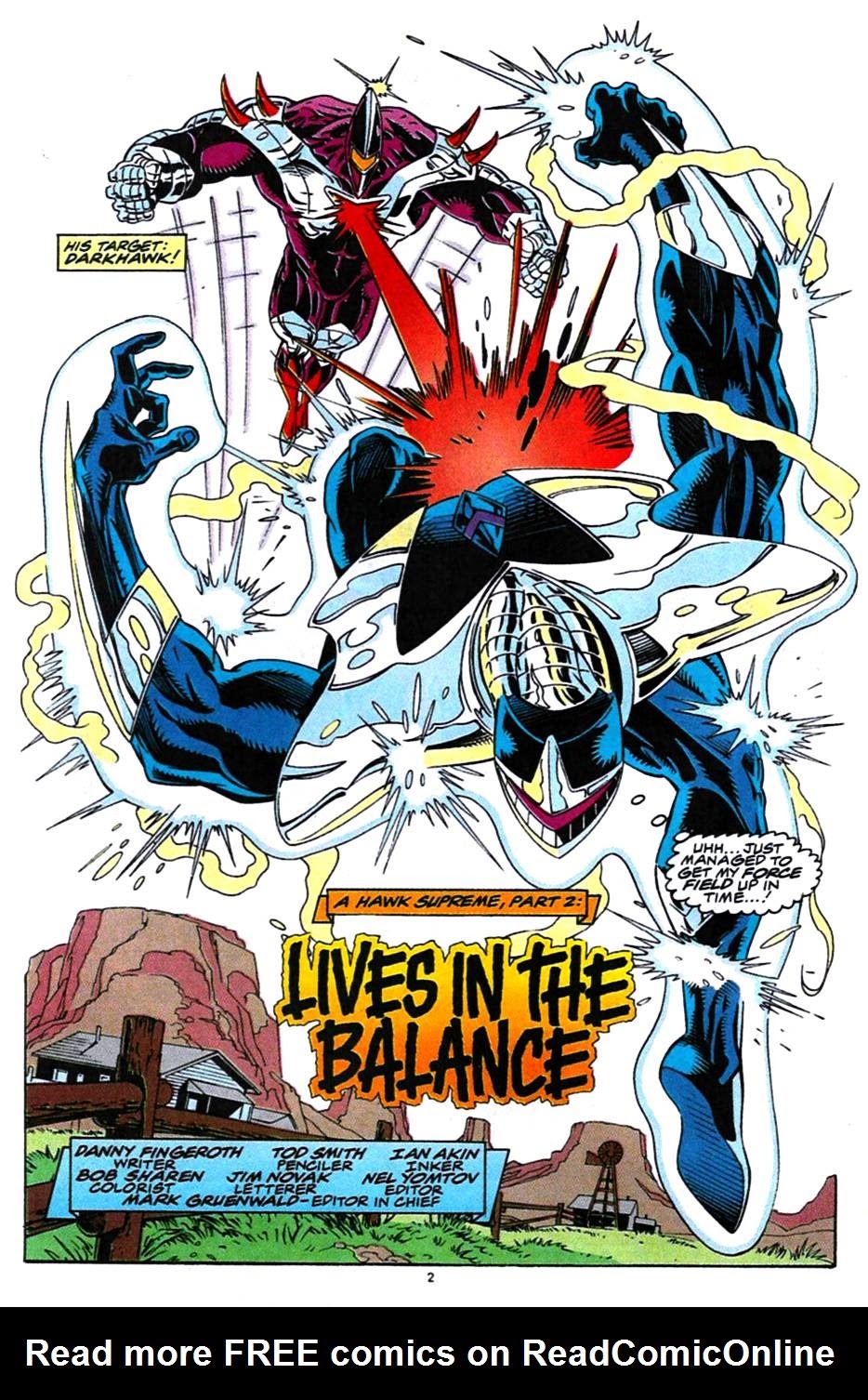 Read online Darkhawk (1991) comic -  Issue #49 - 3