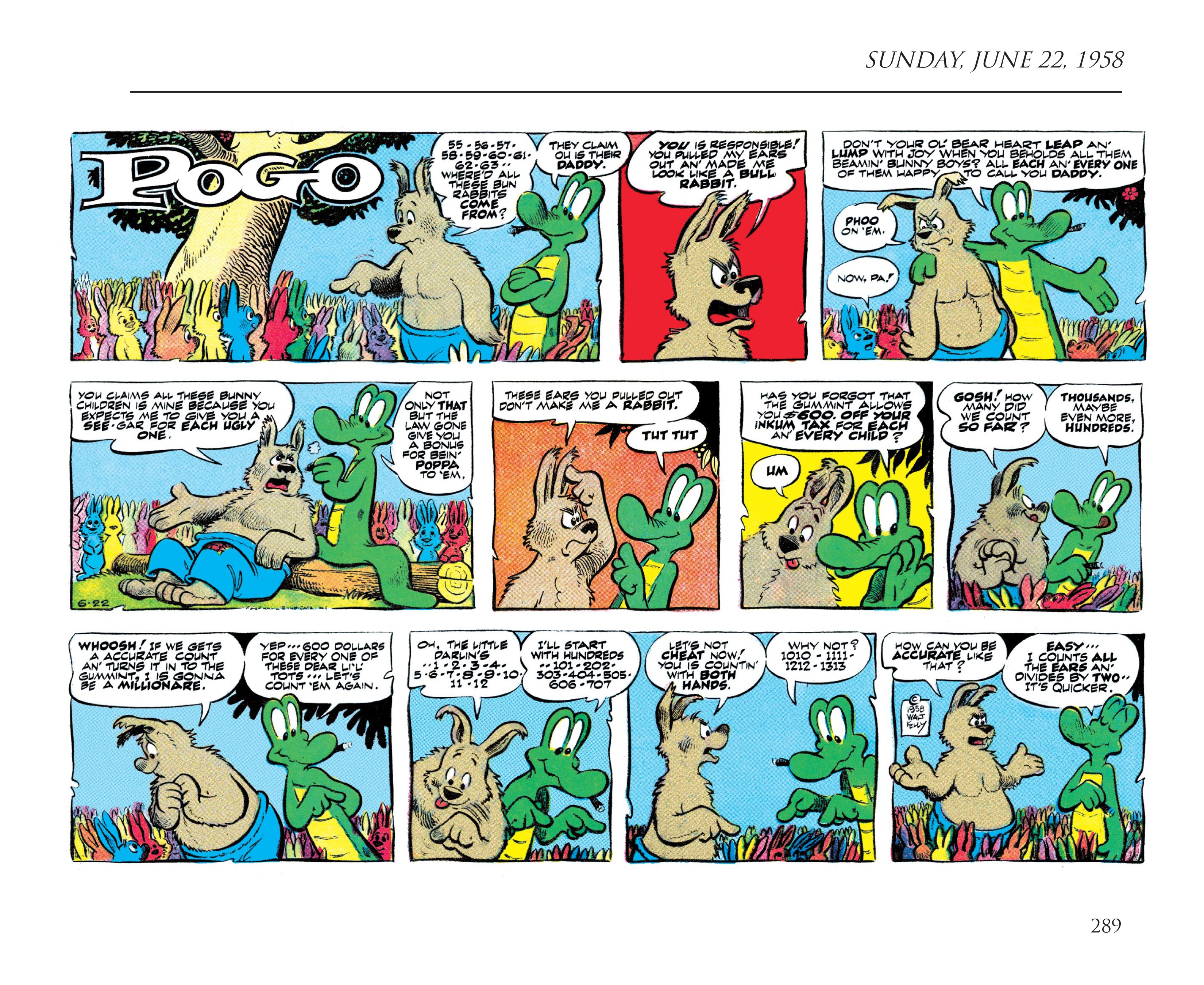 Read online Pogo by Walt Kelly: The Complete Syndicated Comic Strips comic -  Issue # TPB 5 (Part 3) - 98