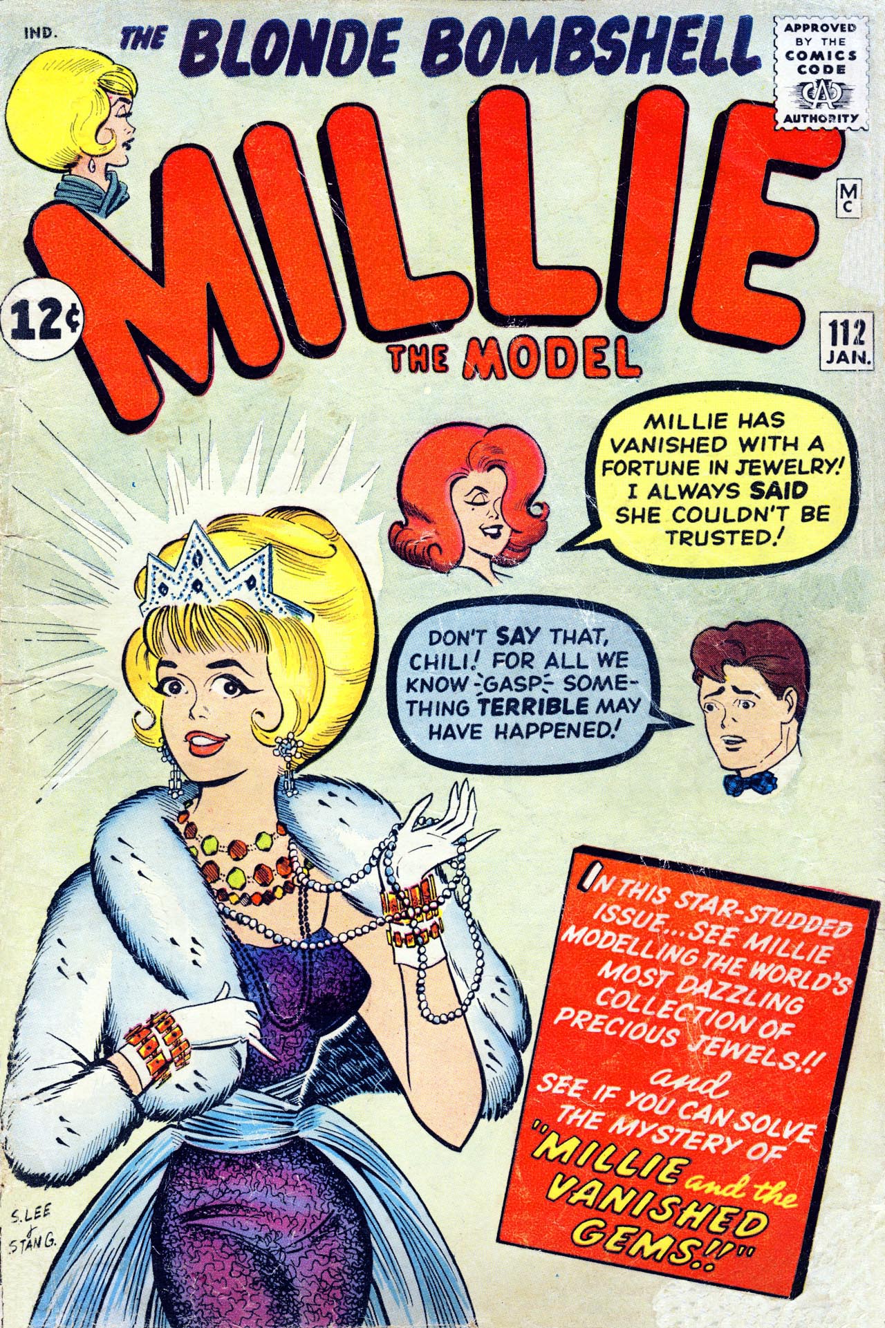 Read online Millie the Model comic -  Issue #112 - 1