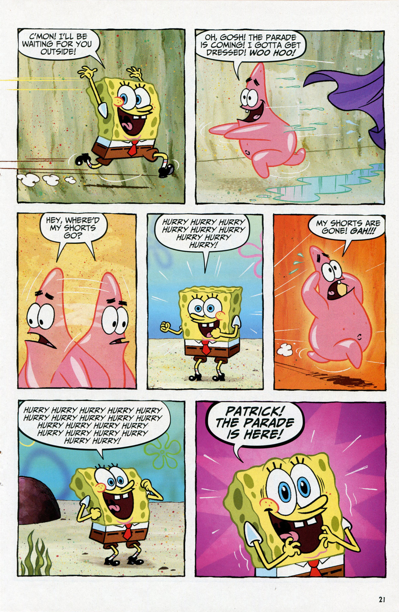 Read online SpongeBob Comics comic -  Issue #9 - 22
