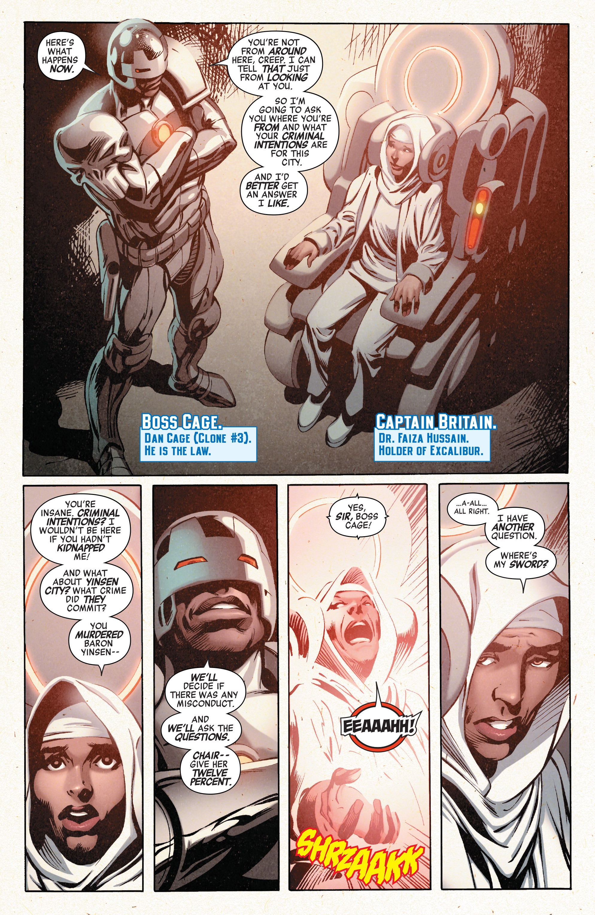 Read online Captain Britain and the Mighty Defenders comic -  Issue #2 - 6