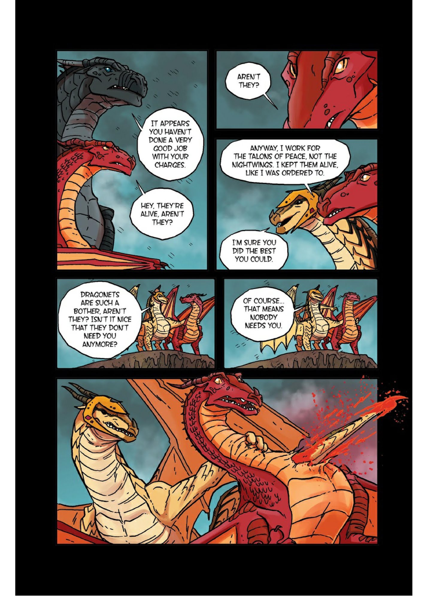 Read online Wings of Fire comic -  Issue # TPB 1 (Part 2) - 122