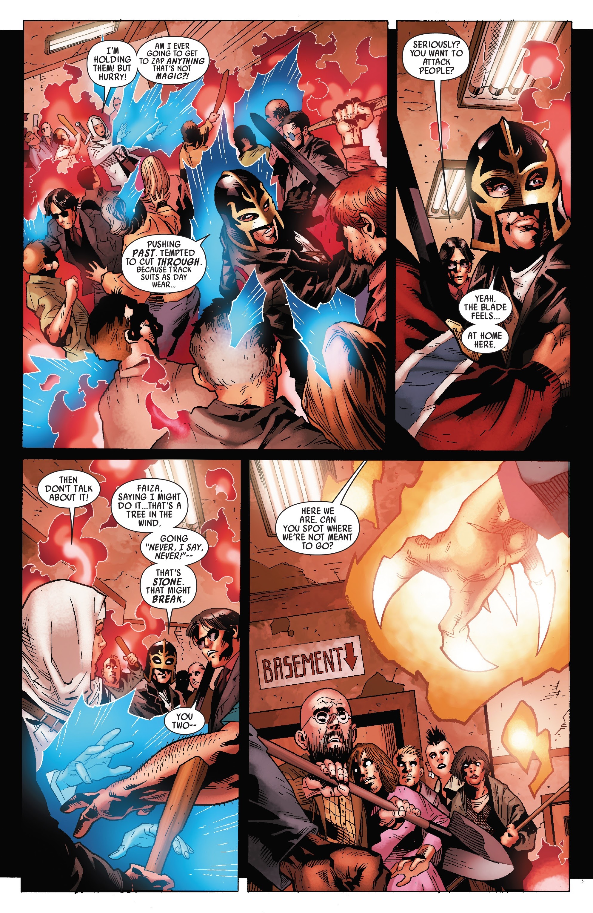 Read online Captain Britain and MI13 comic -  Issue #6 - 16