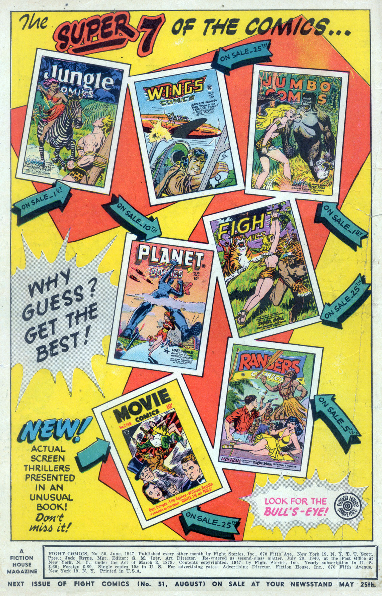 Read online Fight Comics comic -  Issue #50 - 2