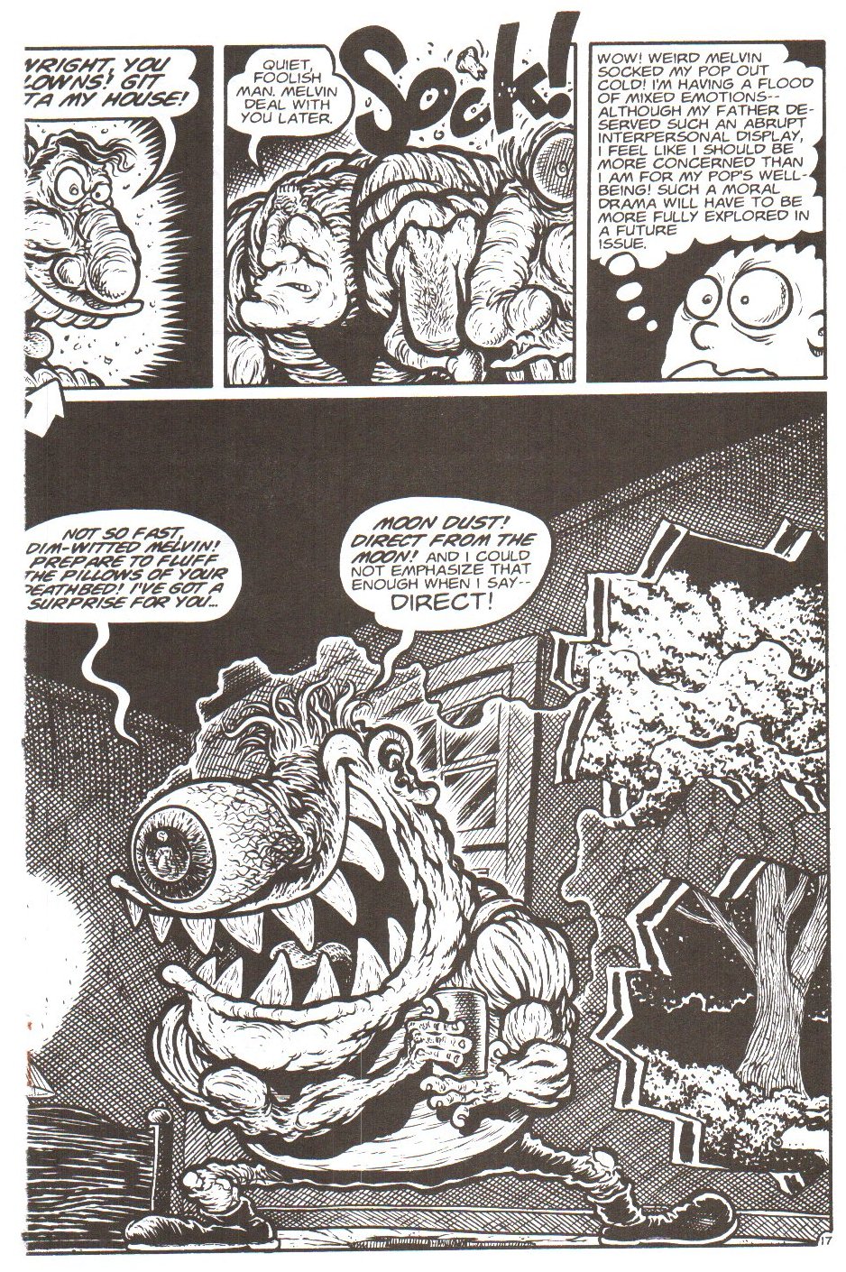 Read online Weird Melvin comic -  Issue #1 - 19