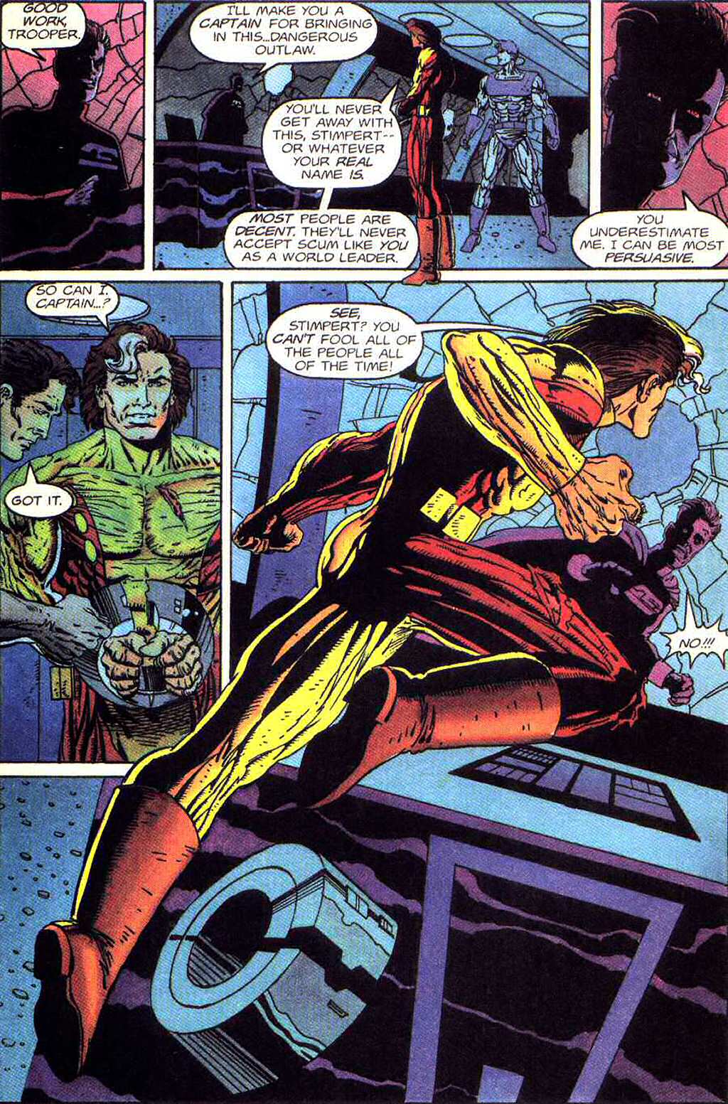 Read online Magnus Robot Fighter (1991) comic -  Issue #45 - 17