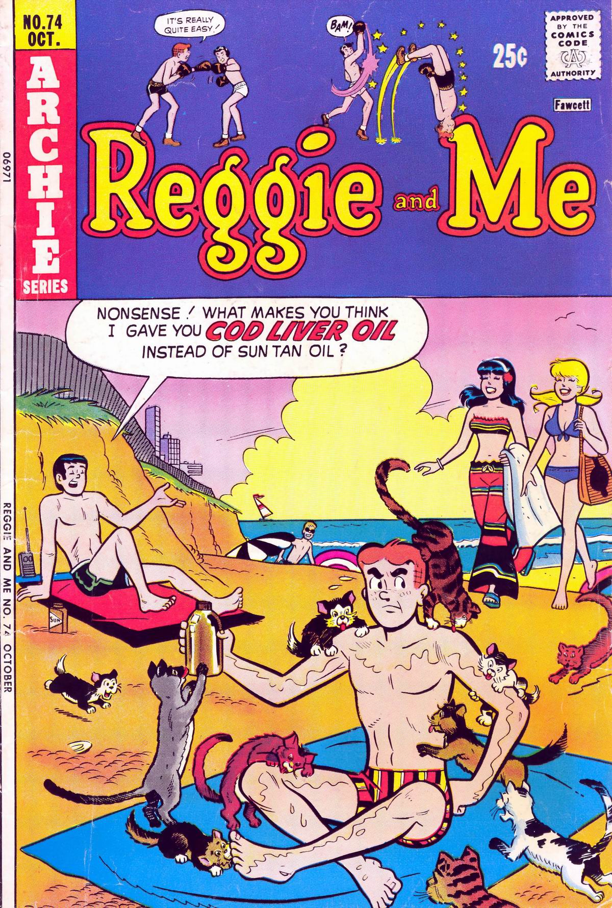 Read online Reggie and Me (1966) comic -  Issue #74 - 1