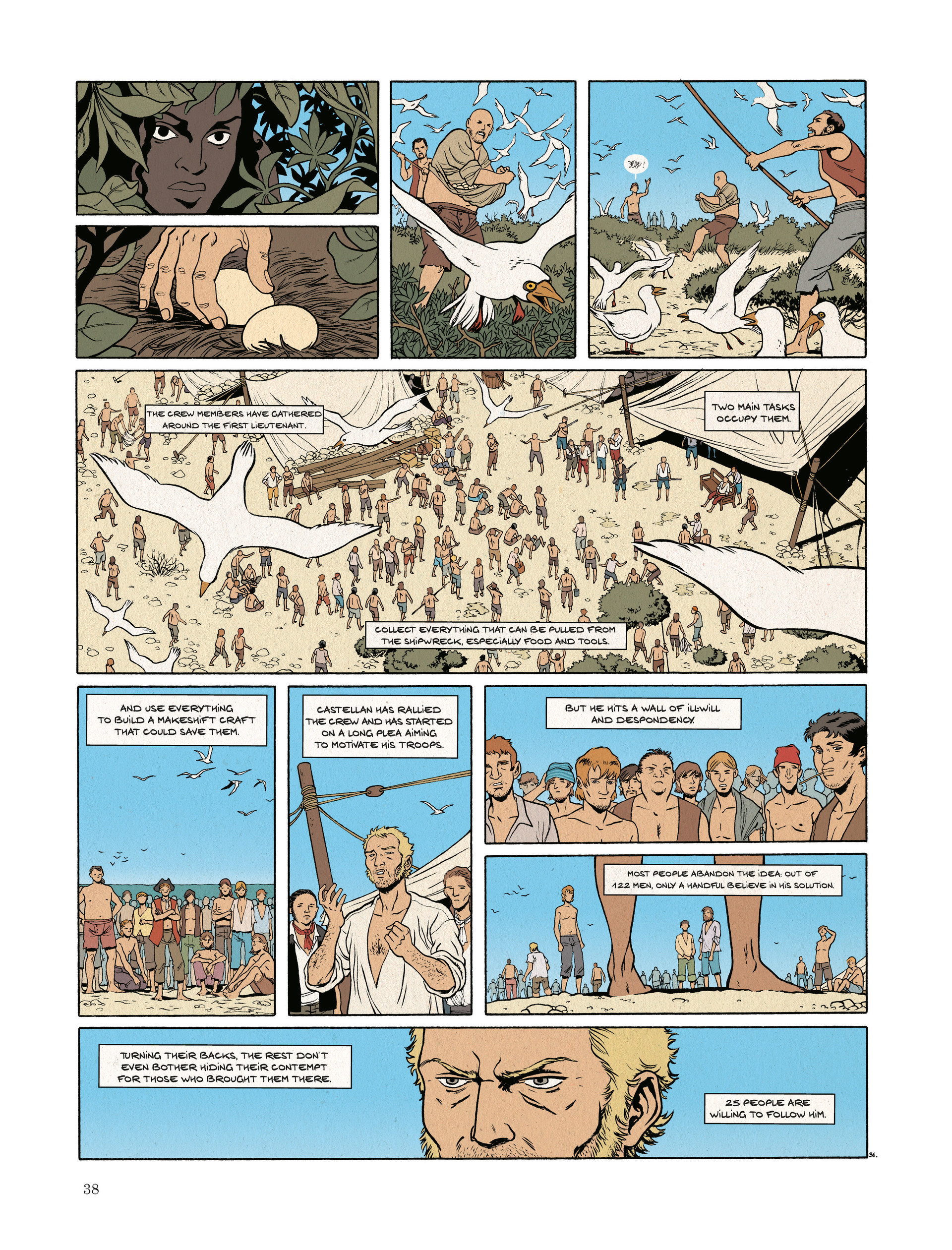 Read online The Forgotten Slaves of Tromelin comic -  Issue # TPB - 40