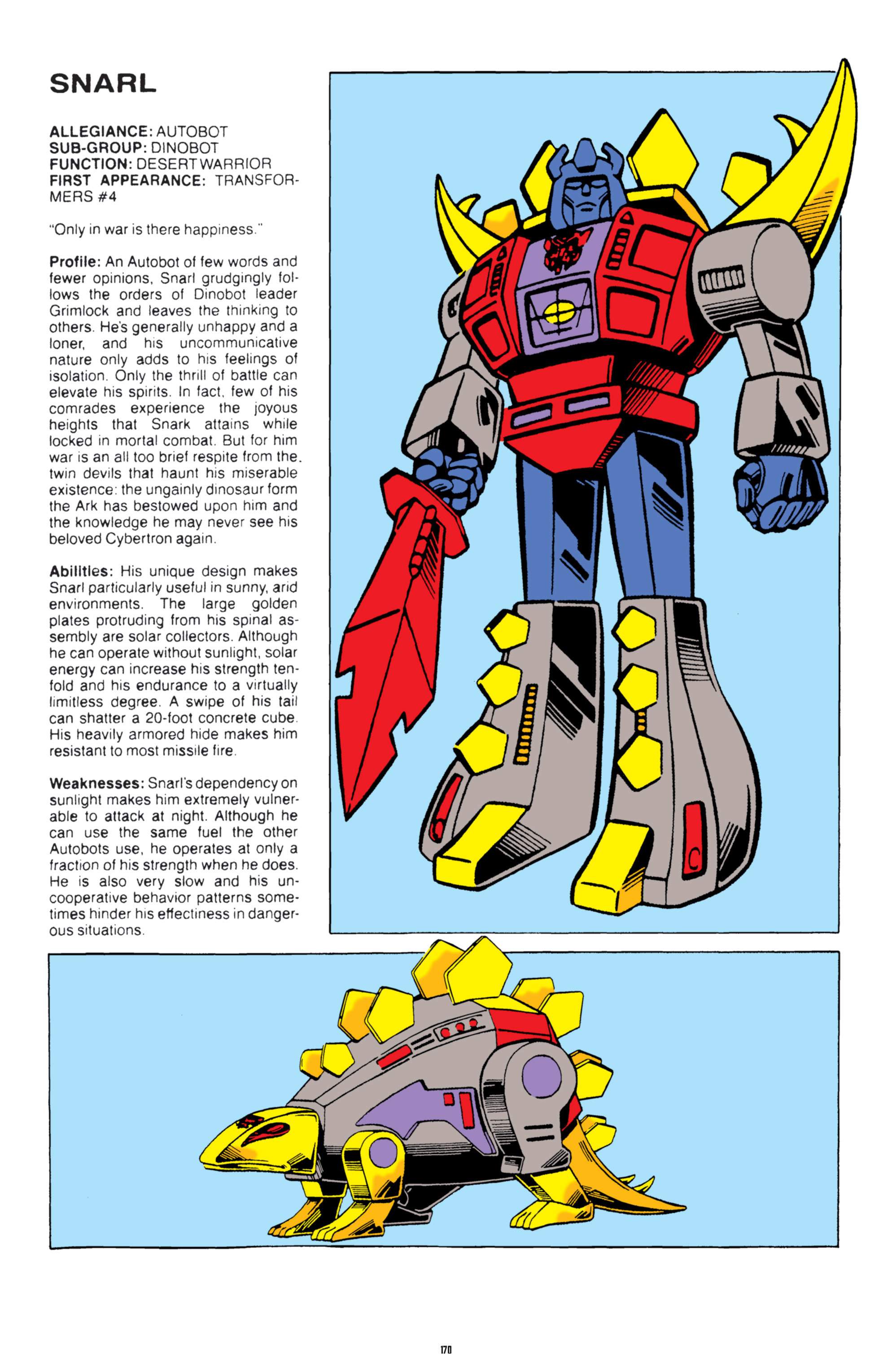 Read online The Transformers Classics comic -  Issue # TPB 8 - 168