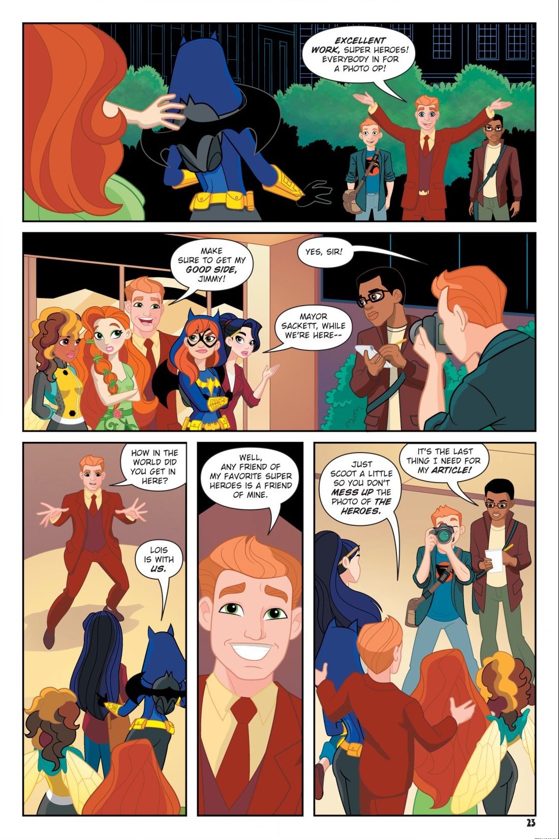 Read online DC Super Hero Girls: Date With Disaster comic -  Issue # TPB - 22