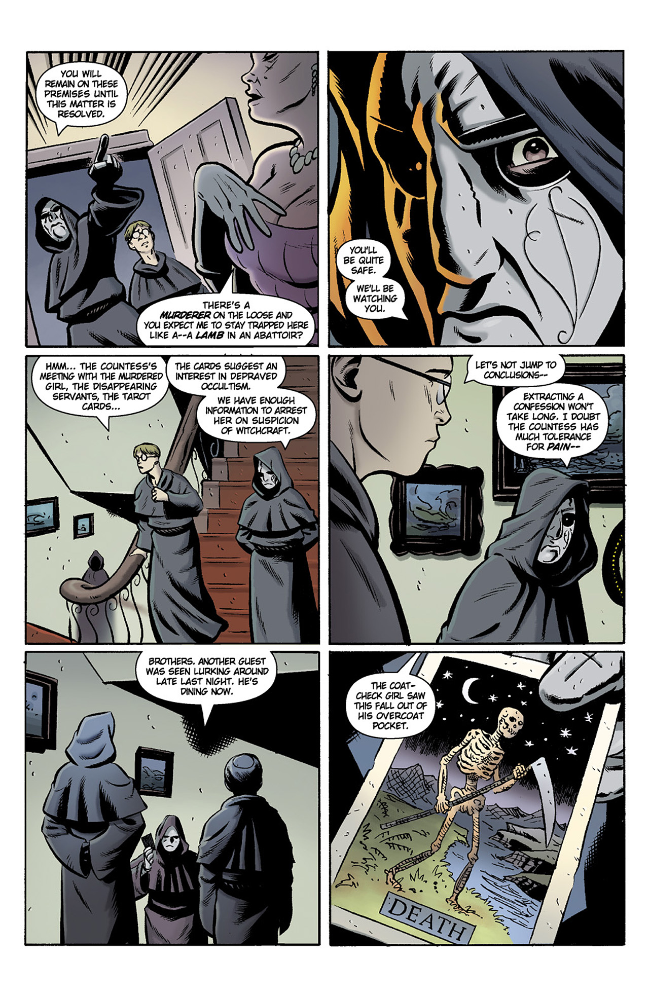 Read online Rex Mundi (2006) comic -  Issue # TPB 6 - 221