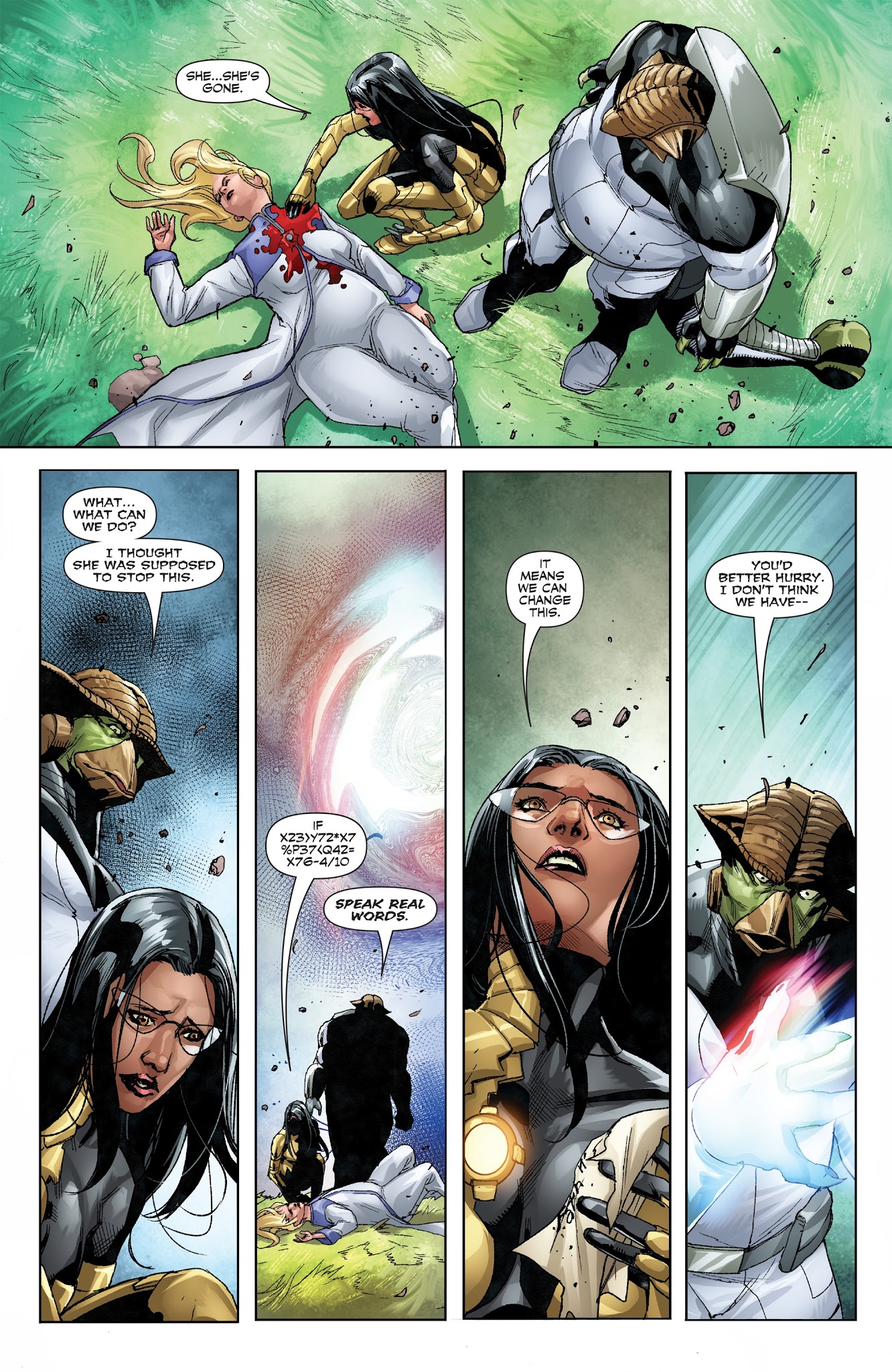 Read online Faith and the Future Force comic -  Issue #1 - 25