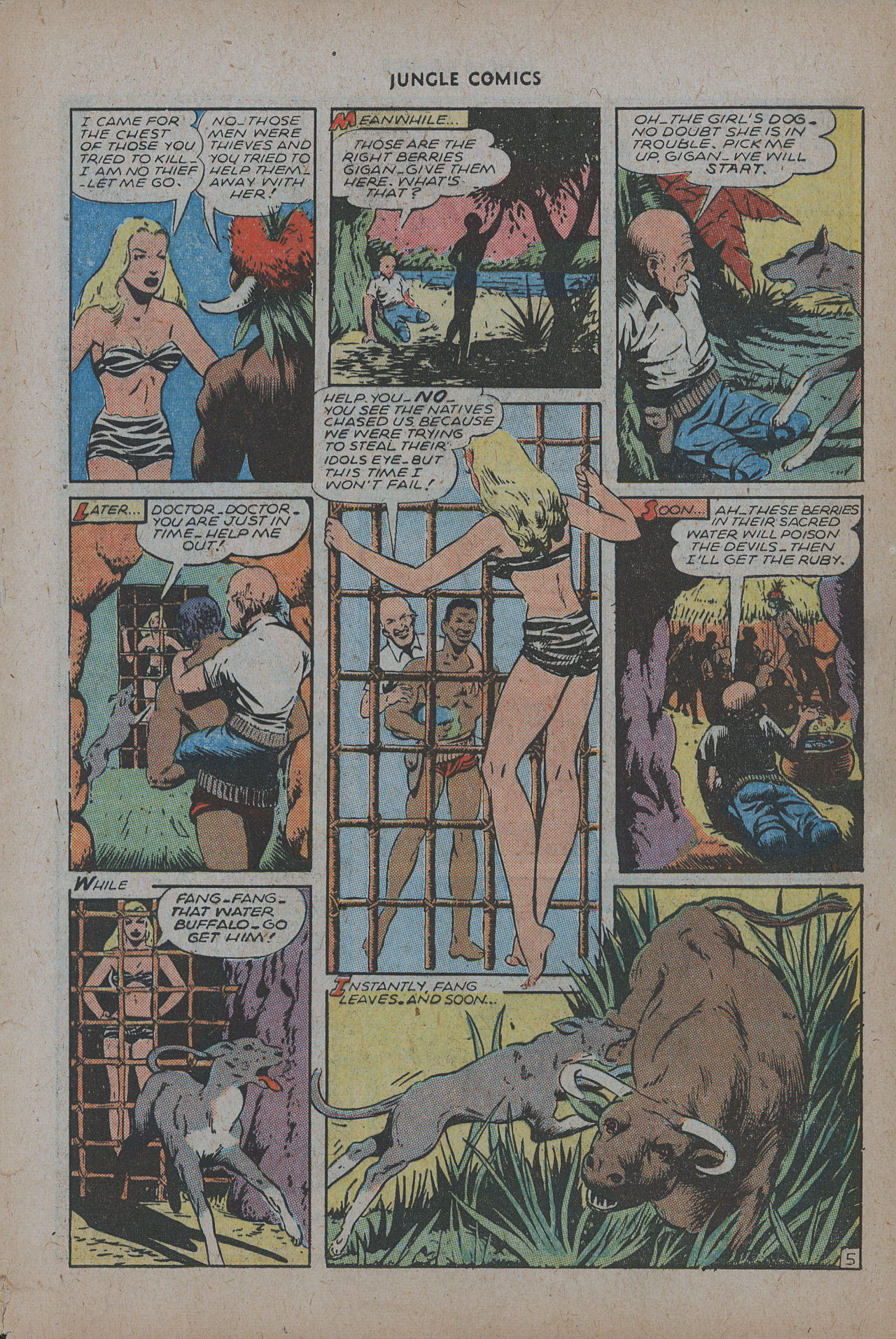 Read online Jungle Comics comic -  Issue #71 - 33
