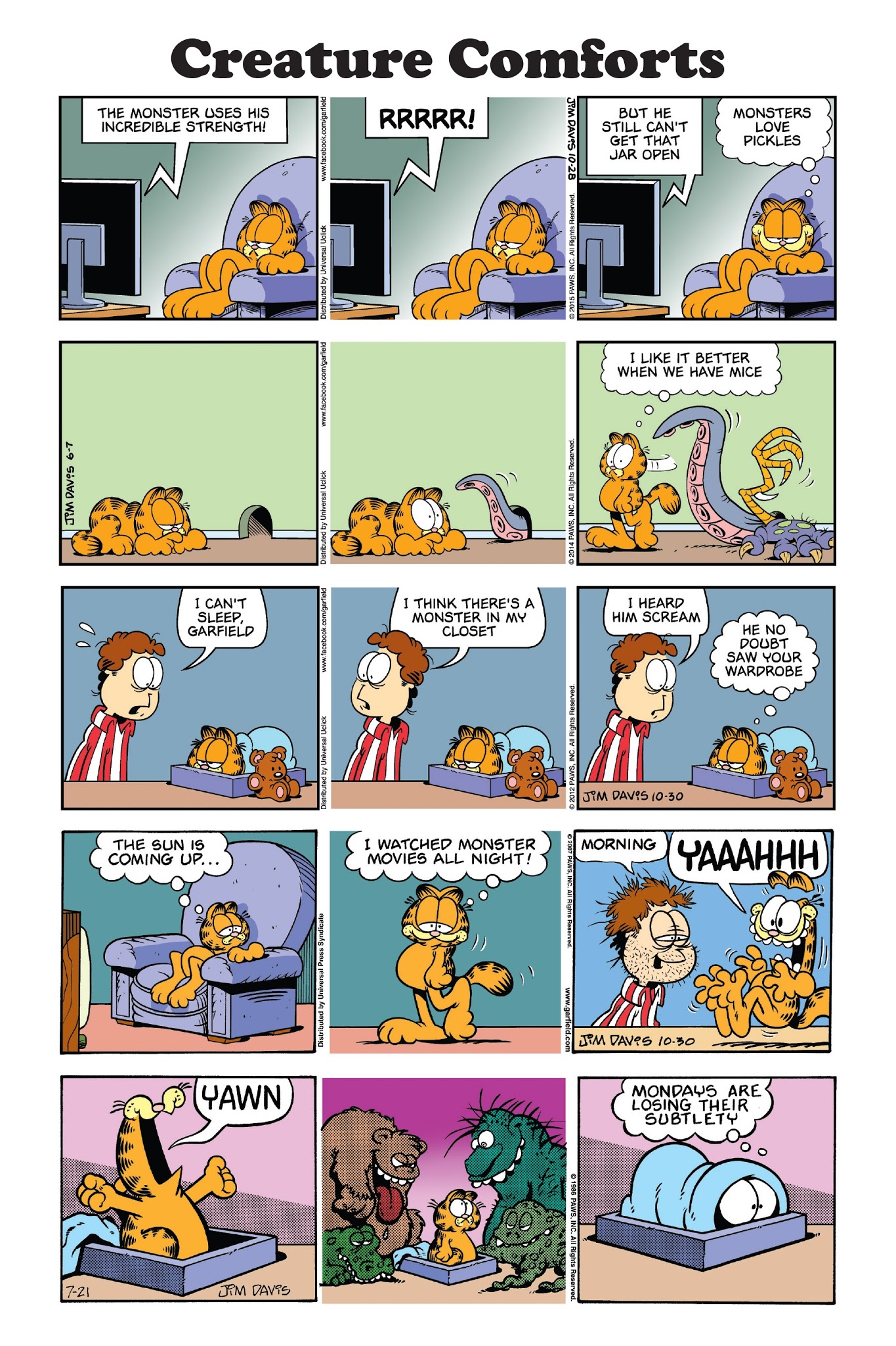 Read online Garfield: The Thing In the Fridge comic -  Issue # TPB - 91