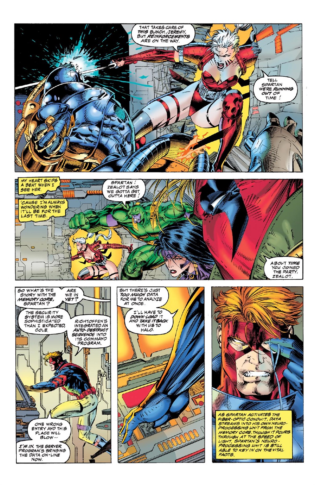 Read online Cyberforce (1992) comic -  Issue # _The Complete Cyberforce (Part 2) - 71