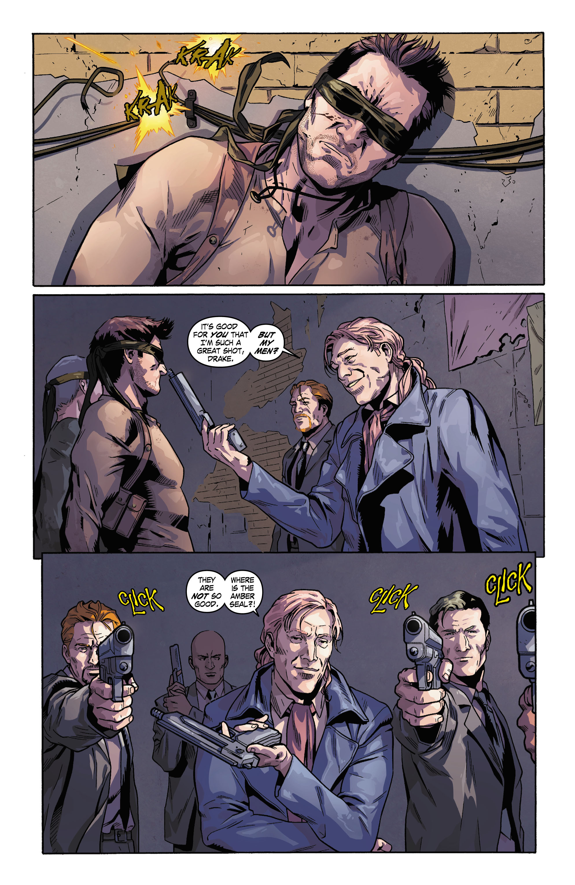 Read online Uncharted comic -  Issue #3 - 4