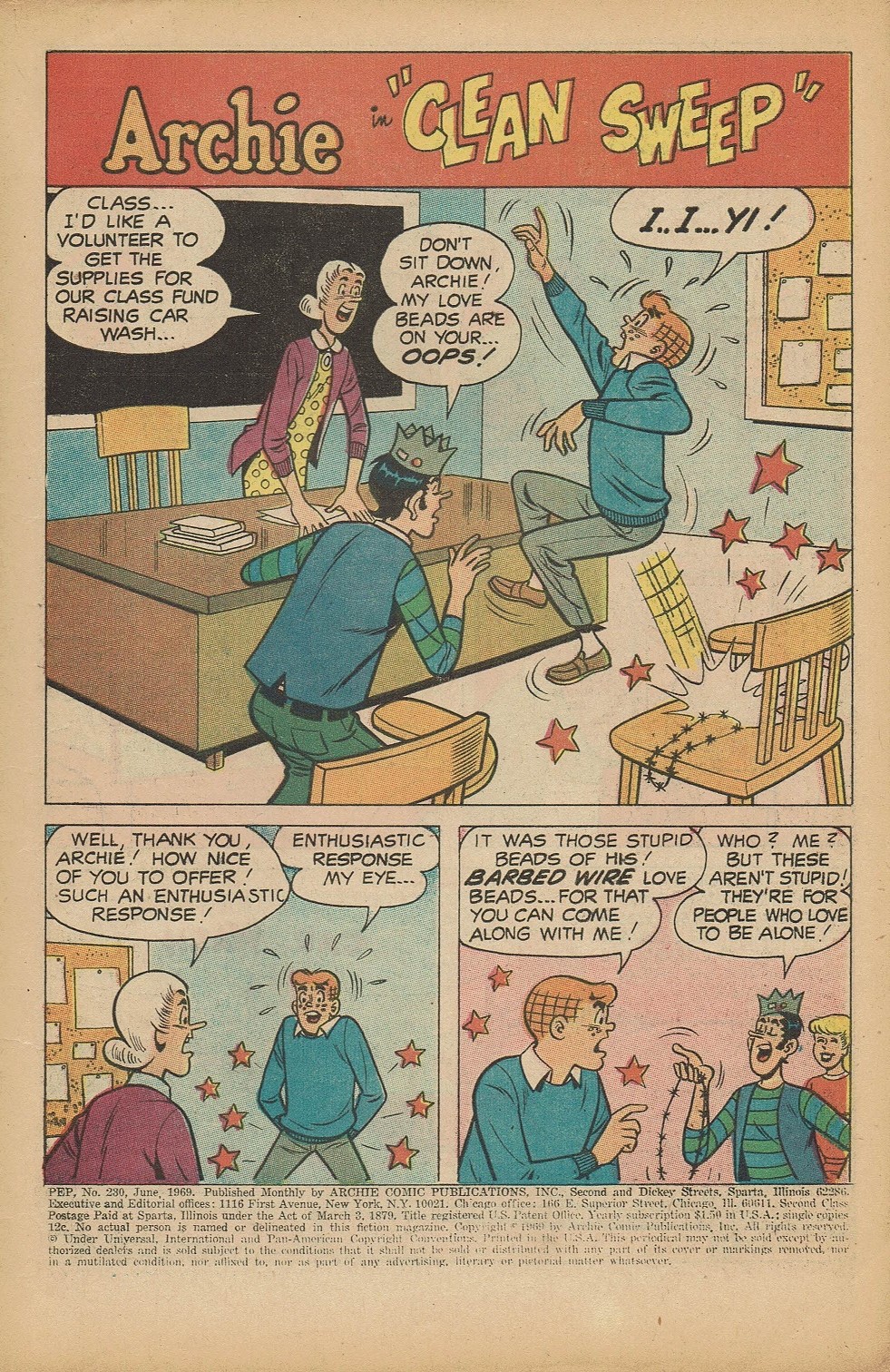 Read online Pep Comics comic -  Issue #230 - 3