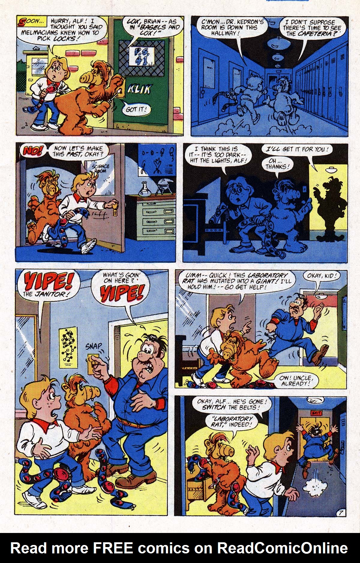 Read online ALF comic -  Issue #2 - 8