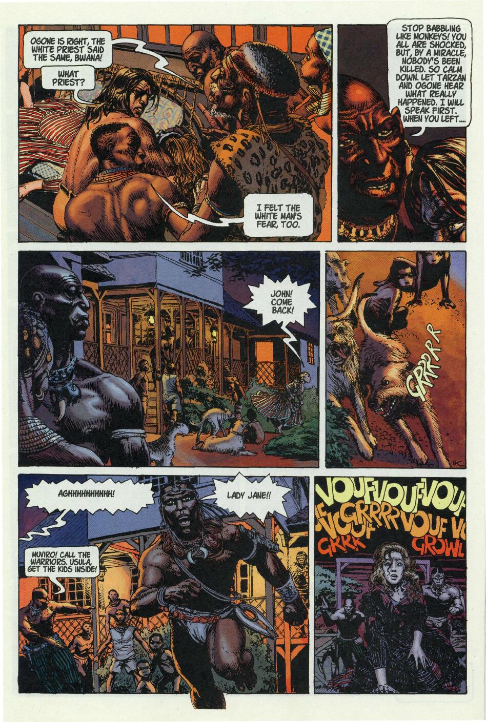 Read online Edgar Rice Burroughs' Tarzan: The Rivers of Blood comic -  Issue #1 - 28