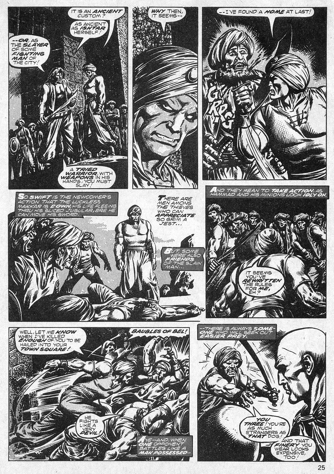 The Savage Sword Of Conan Issue #11 #12 - English 24