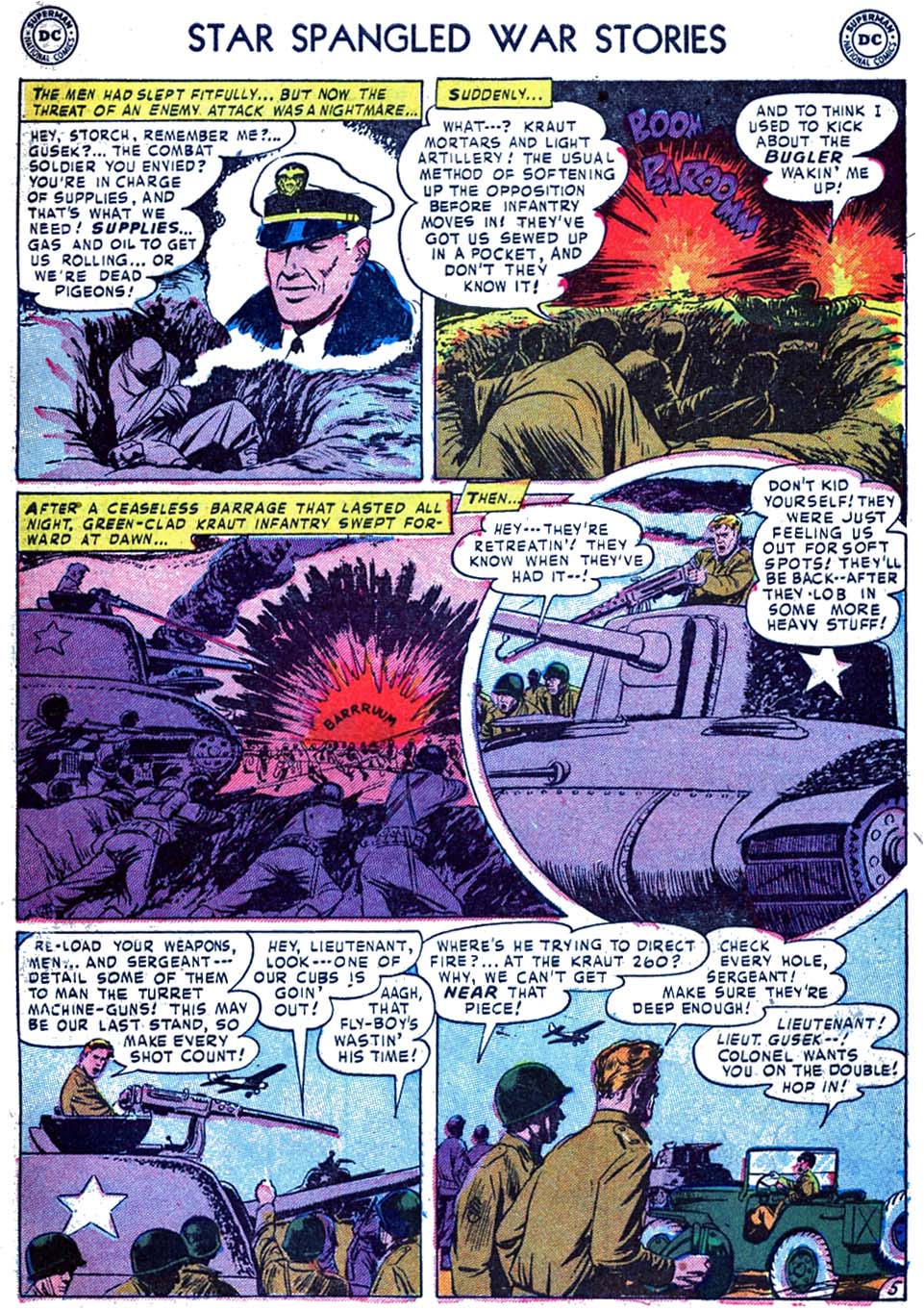 Read online Star Spangled War Stories (1952) comic -  Issue #4 - 31