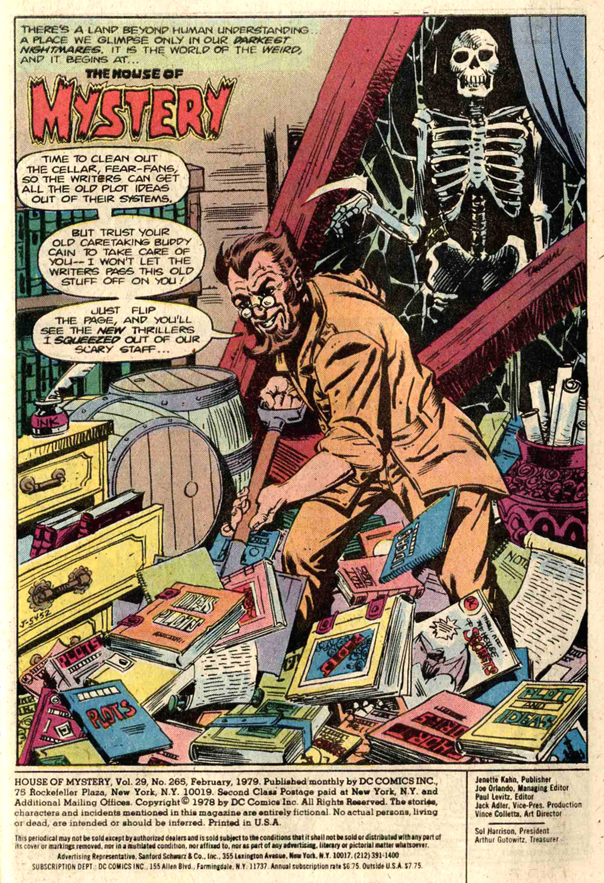 Read online House of Mystery (1951) comic -  Issue #265 - 3