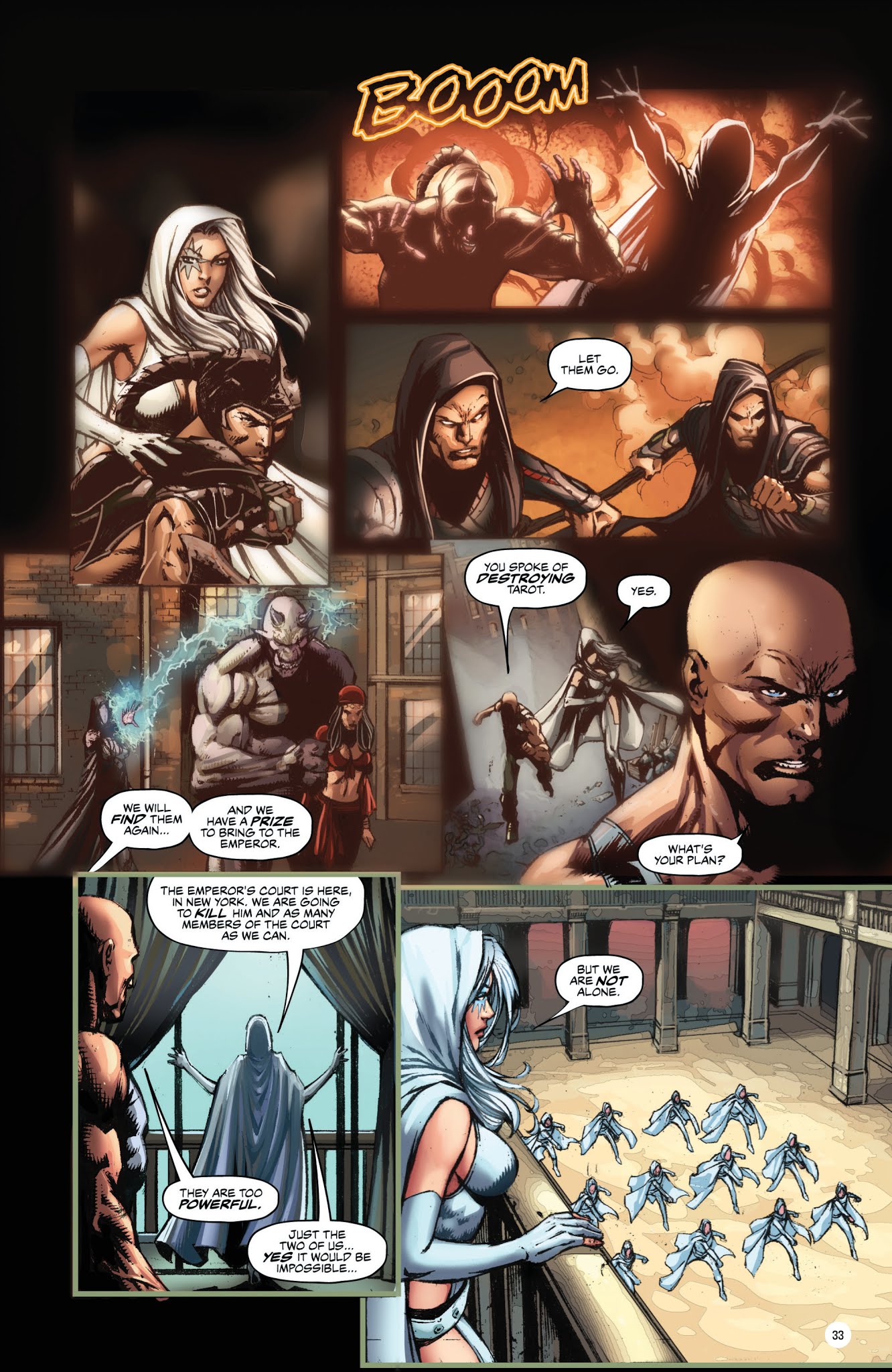 Read online Grimm Fairy Tales: Tarot comic -  Issue # _TPB (Part 1) - 34