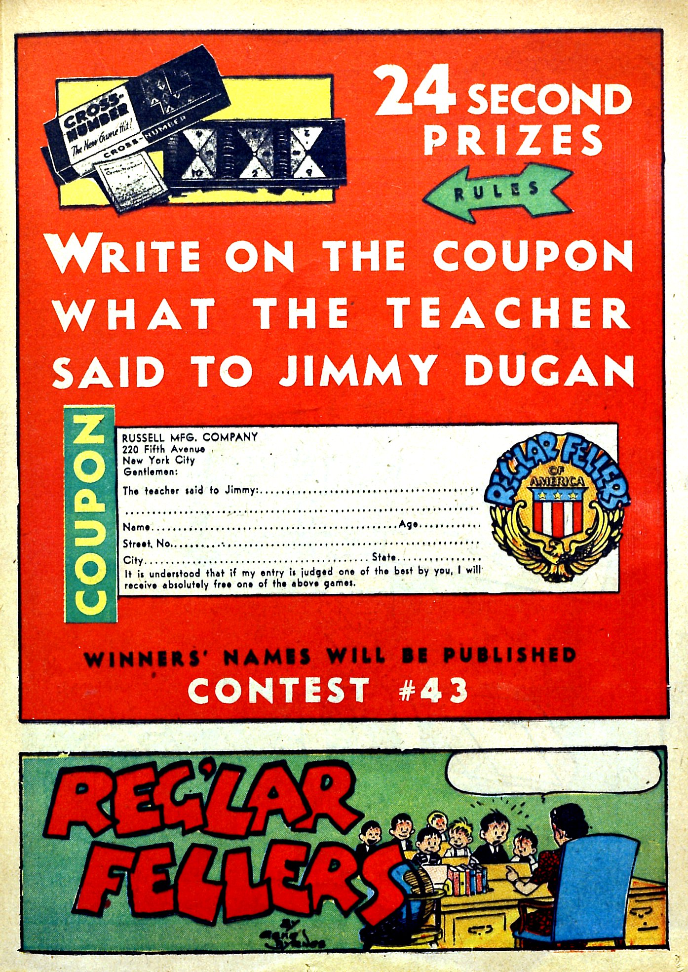 Read online Reg'lar Fellers Heroic Comics comic -  Issue #9 - 38