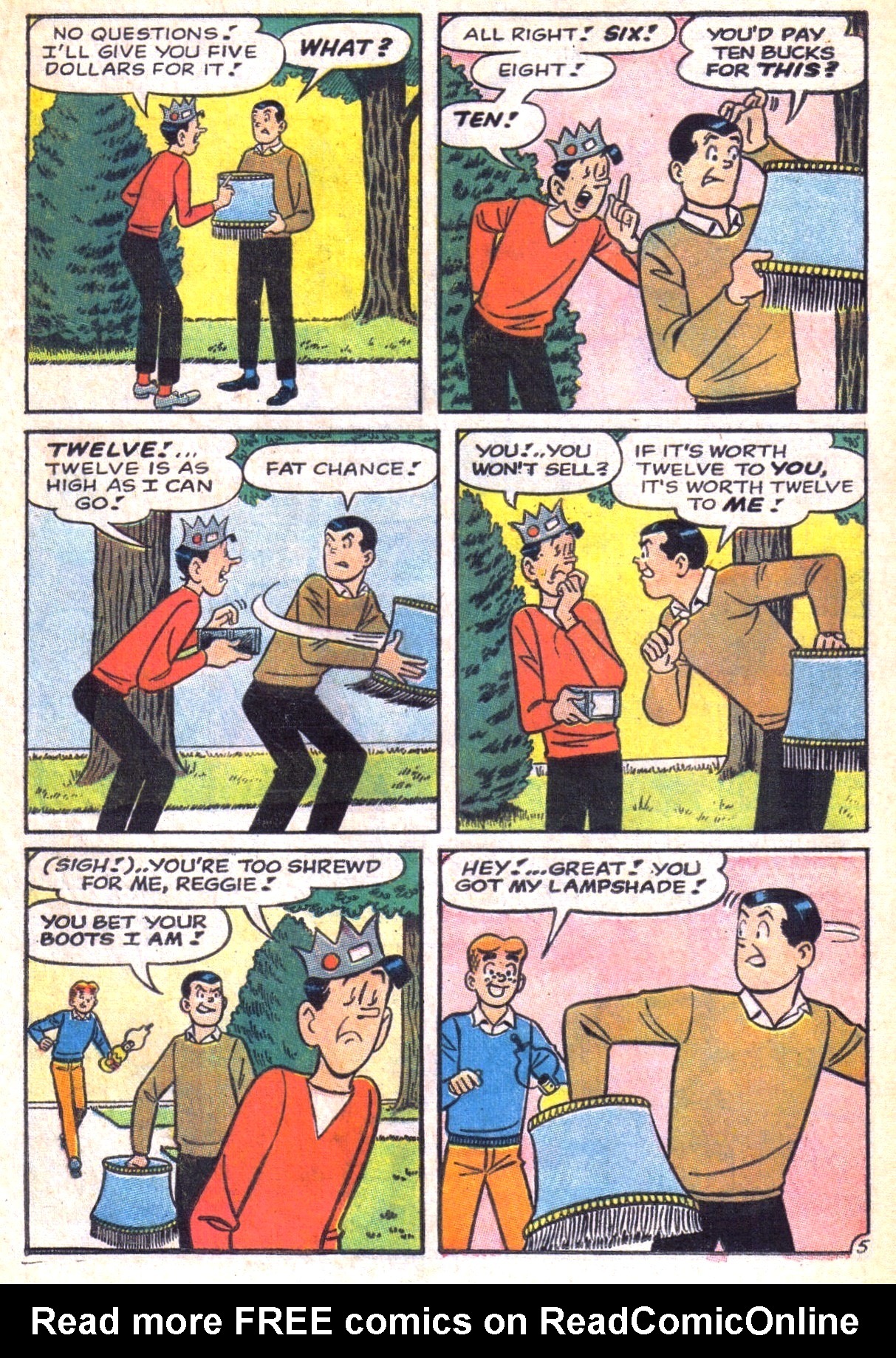 Read online Archie (1960) comic -  Issue #169 - 17