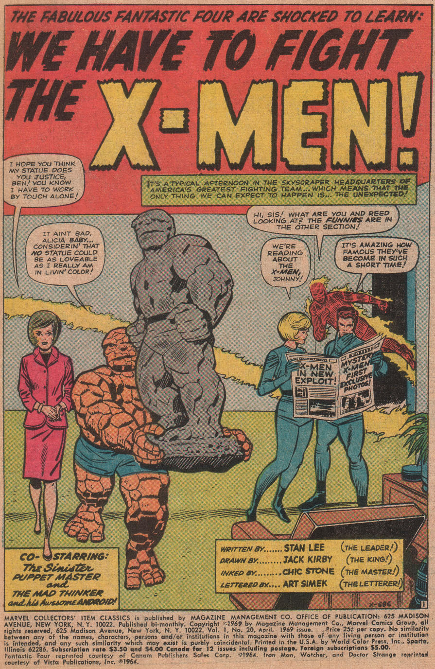 Read online Marvel Collectors' Item Classics comic -  Issue #20 - 3