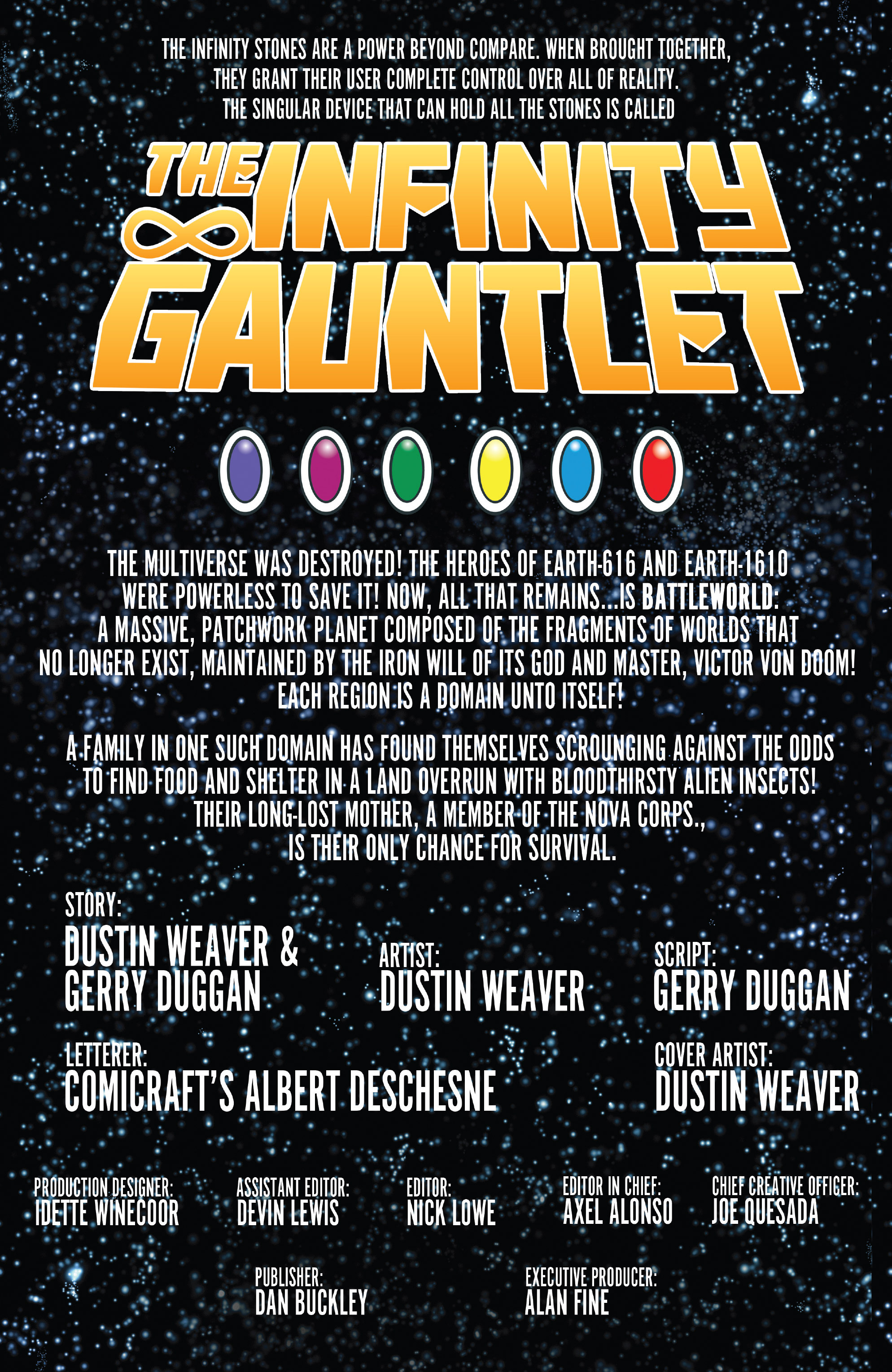 Read online Infinity Gauntlet (2015) comic -  Issue #2 - 2