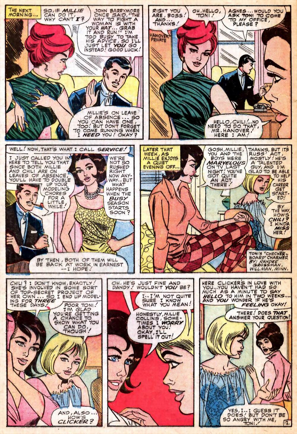 Read online Millie the Model comic -  Issue #135 - 20