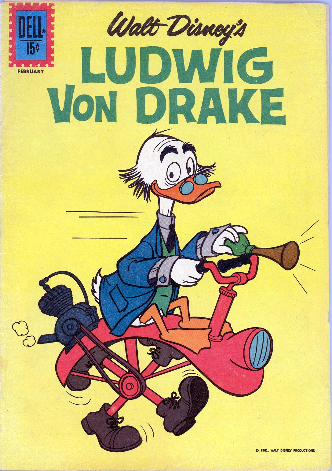 Read online Walt Disney's Ludwig Von Drake comic -  Issue #2 - 1