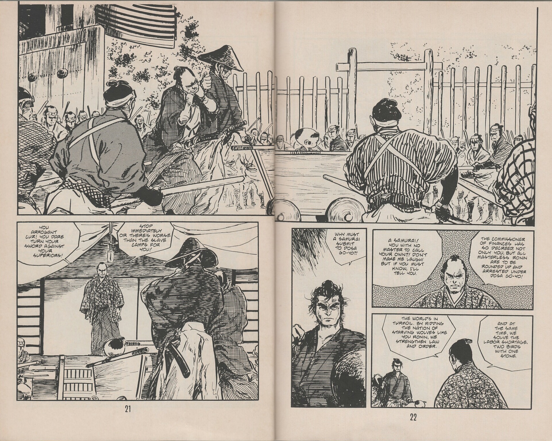 Read online Lone Wolf and Cub comic -  Issue #22 - 28