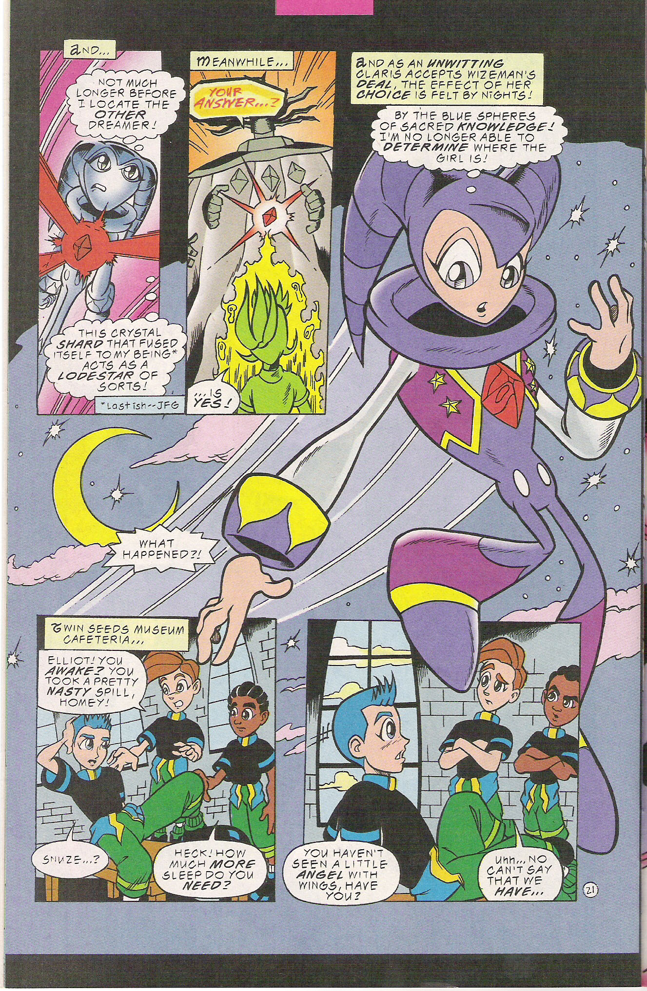 Read online NiGHTS into Dreams... comic -  Issue #2 - 23