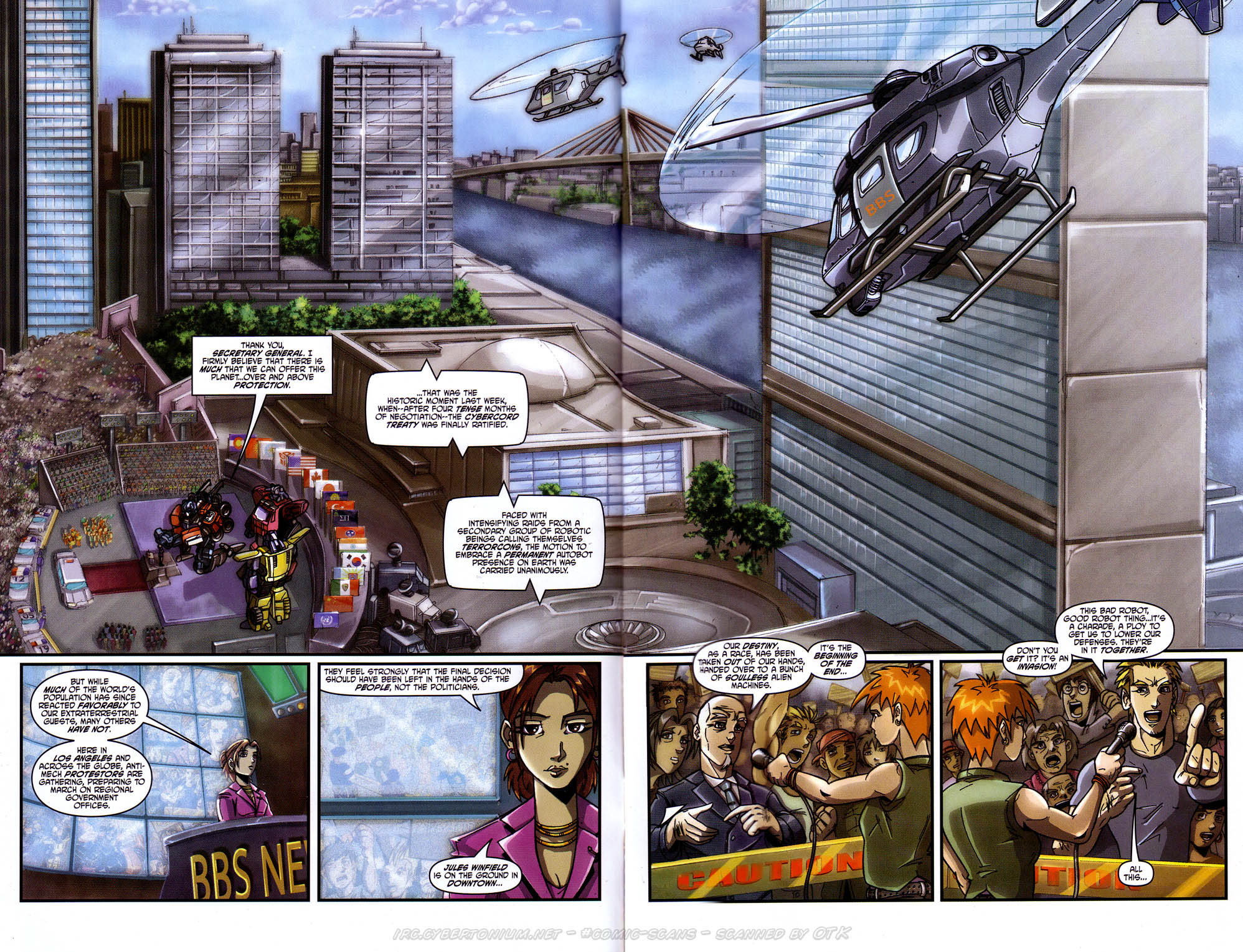 Read online Transformers Energon comic -  Issue #26 - 5