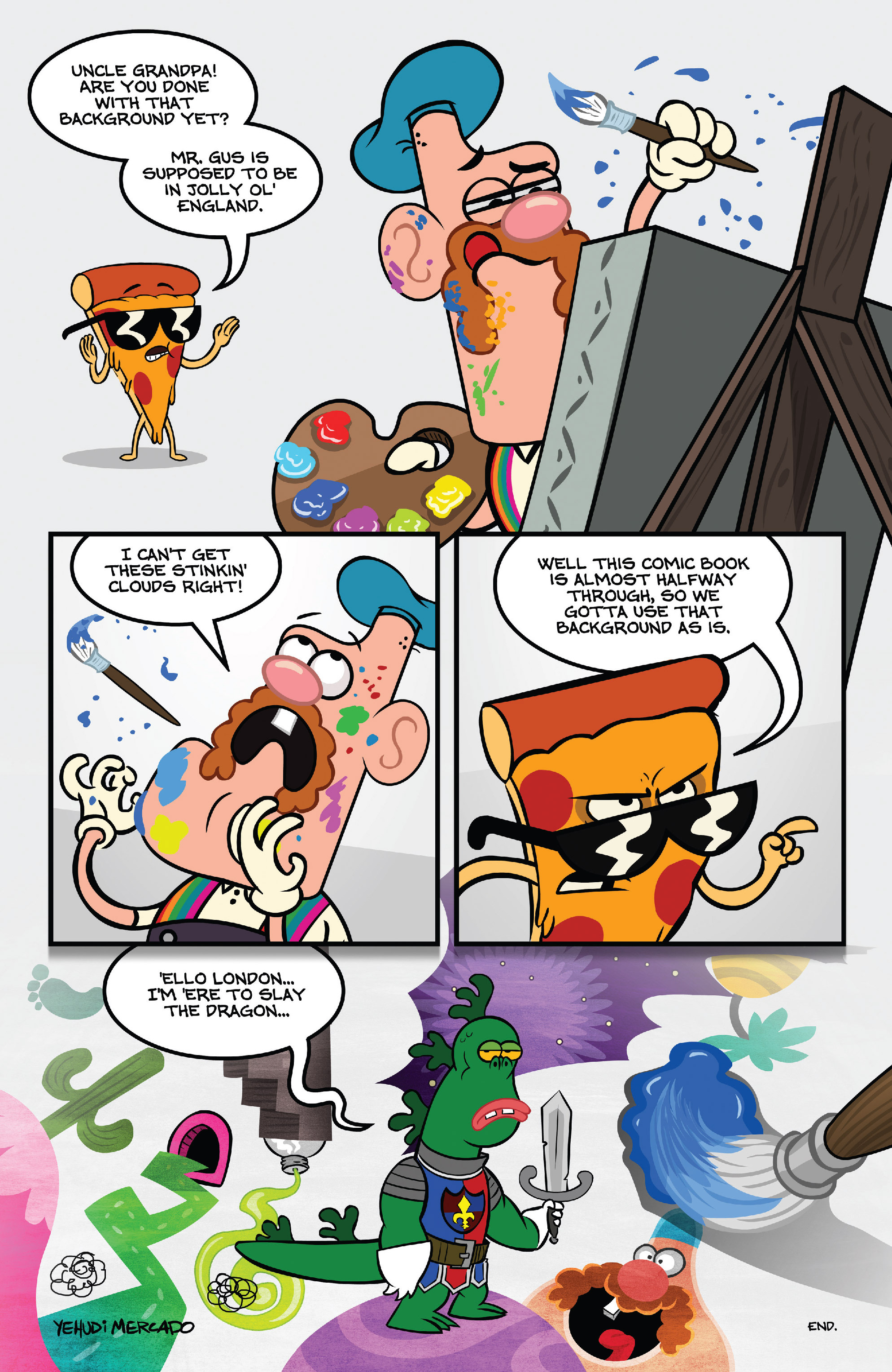 Read online Uncle Grandpa comic -  Issue #2 - 14