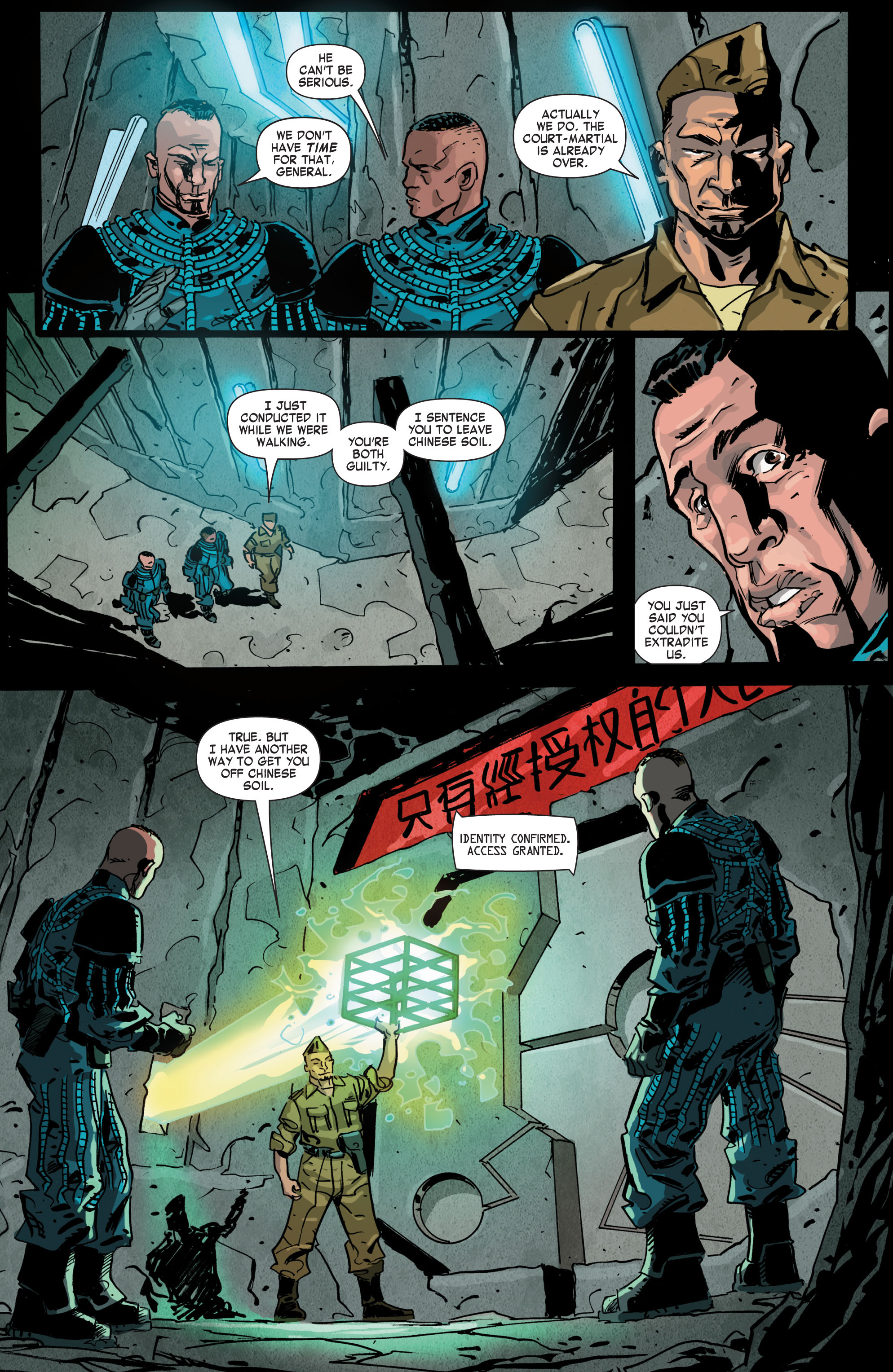 Read online Formic Wars: Burning Earth comic -  Issue #7 - 8