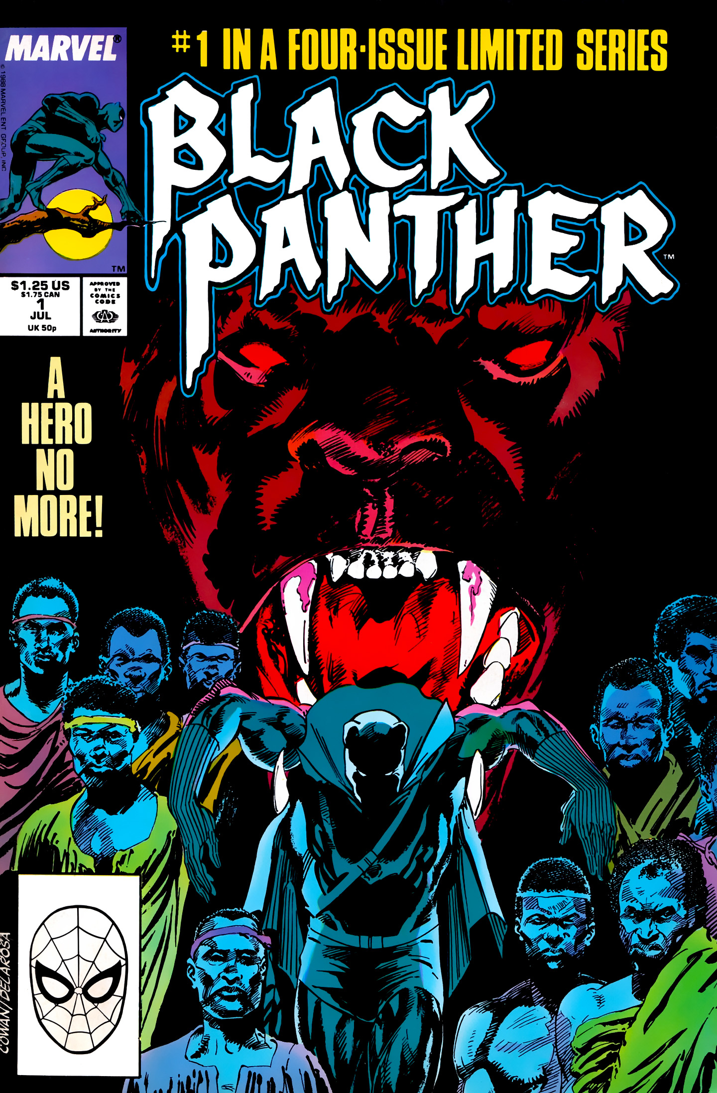 Read online Black Panther (1988) comic -  Issue #1 - 1