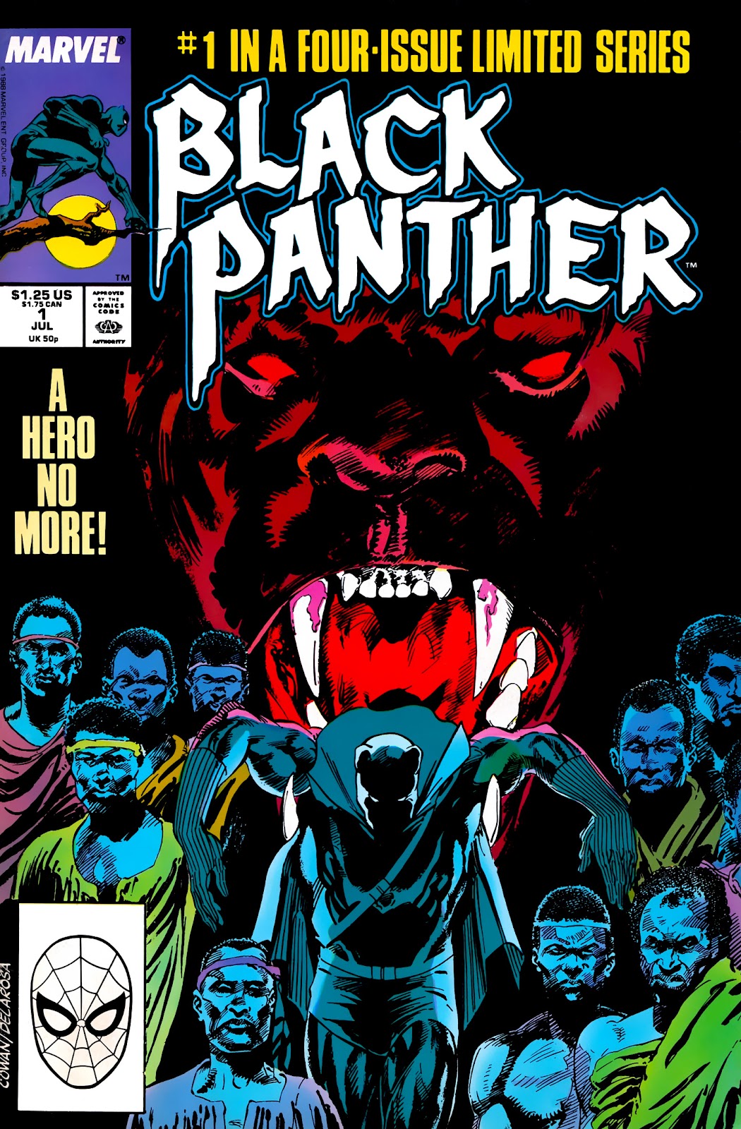 Black Panther (1988) issue 1 - Page 1