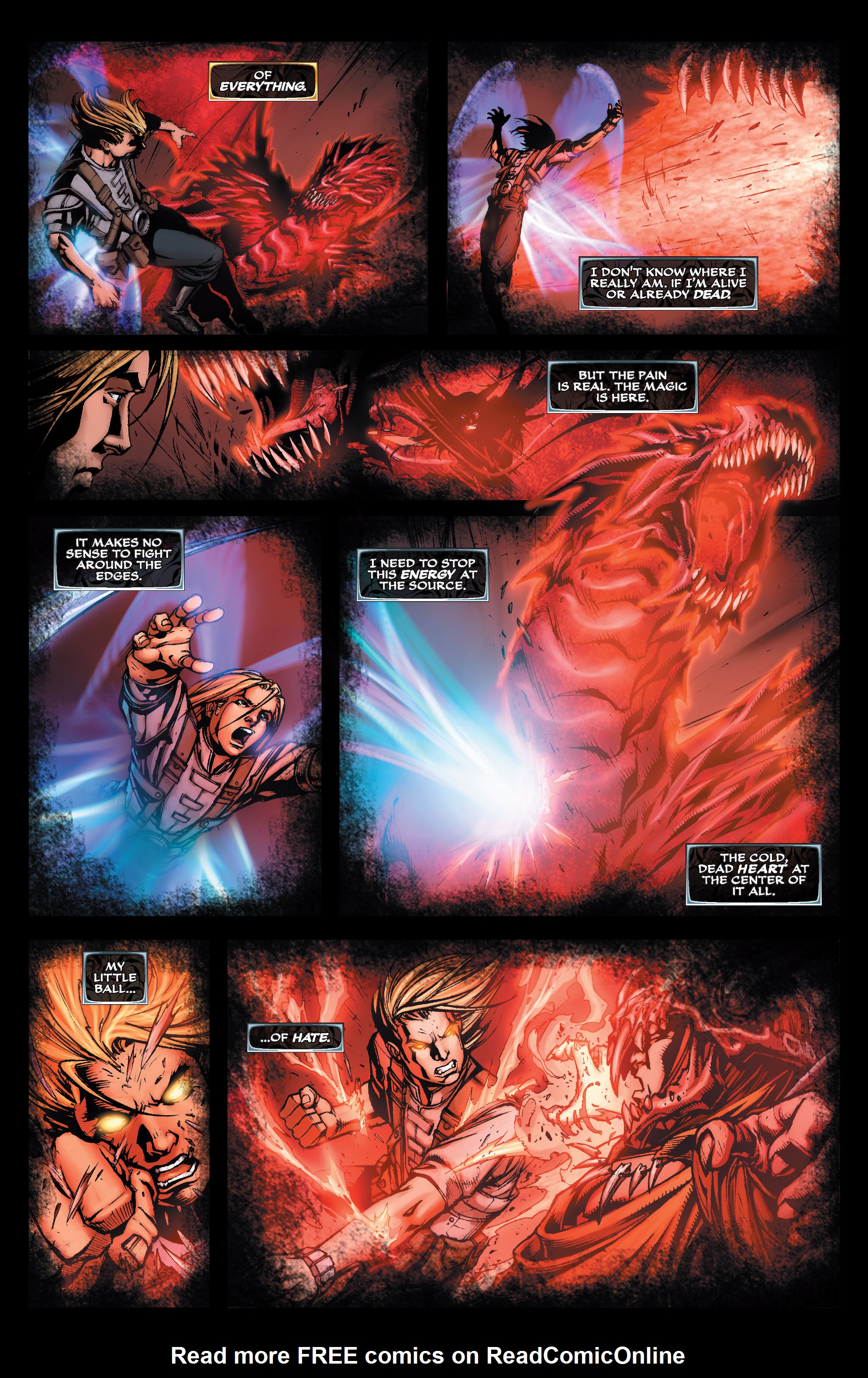 Read online Michael Turner's Soulfire (2011) comic -  Issue #8 - 13