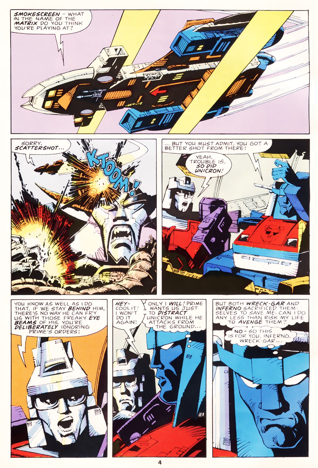 Read online The Transformers (UK) comic -  Issue #151 - 4