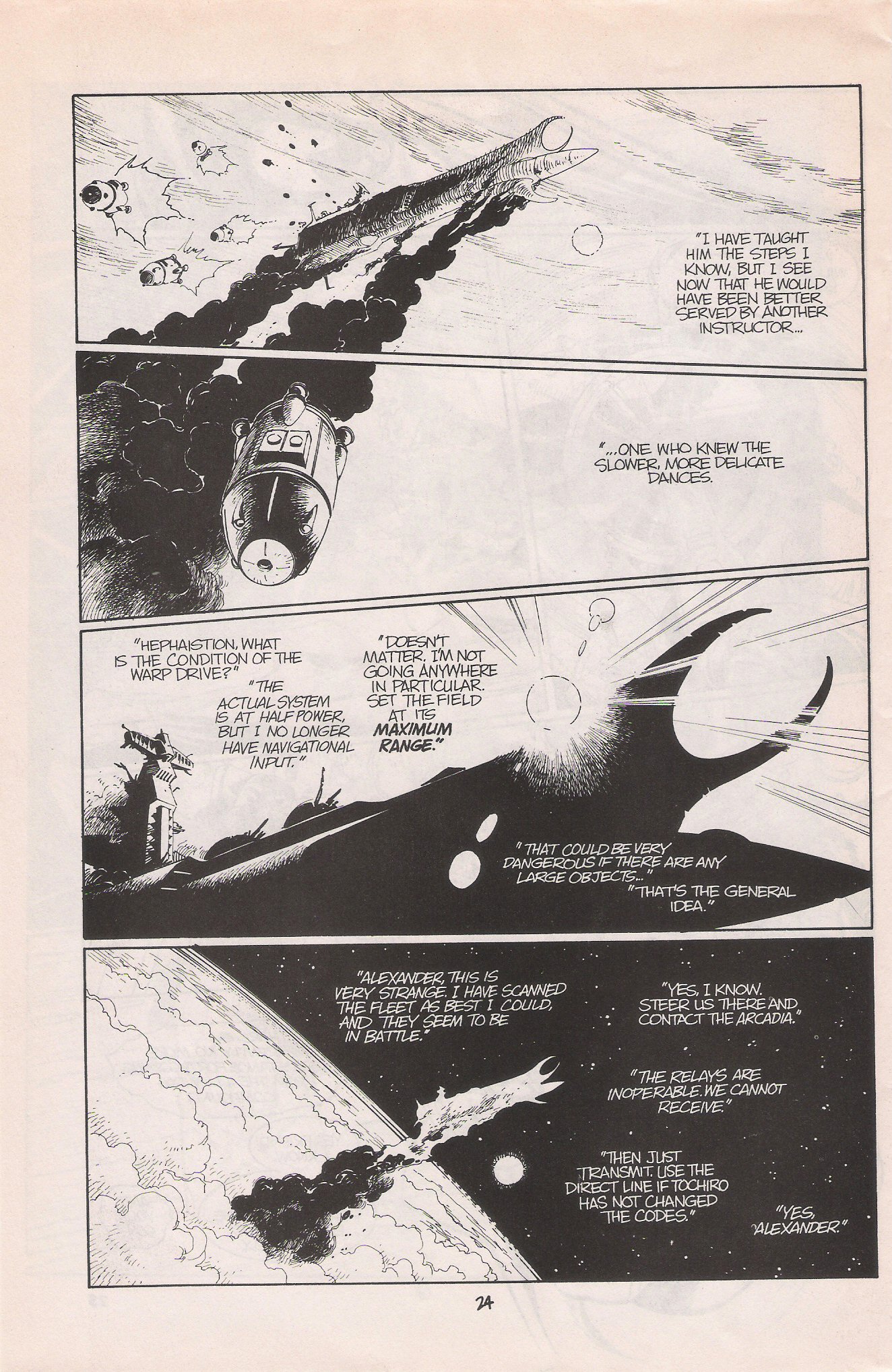 Read online Captain Harlock: Deathshadow Rising comic -  Issue #6 - 26