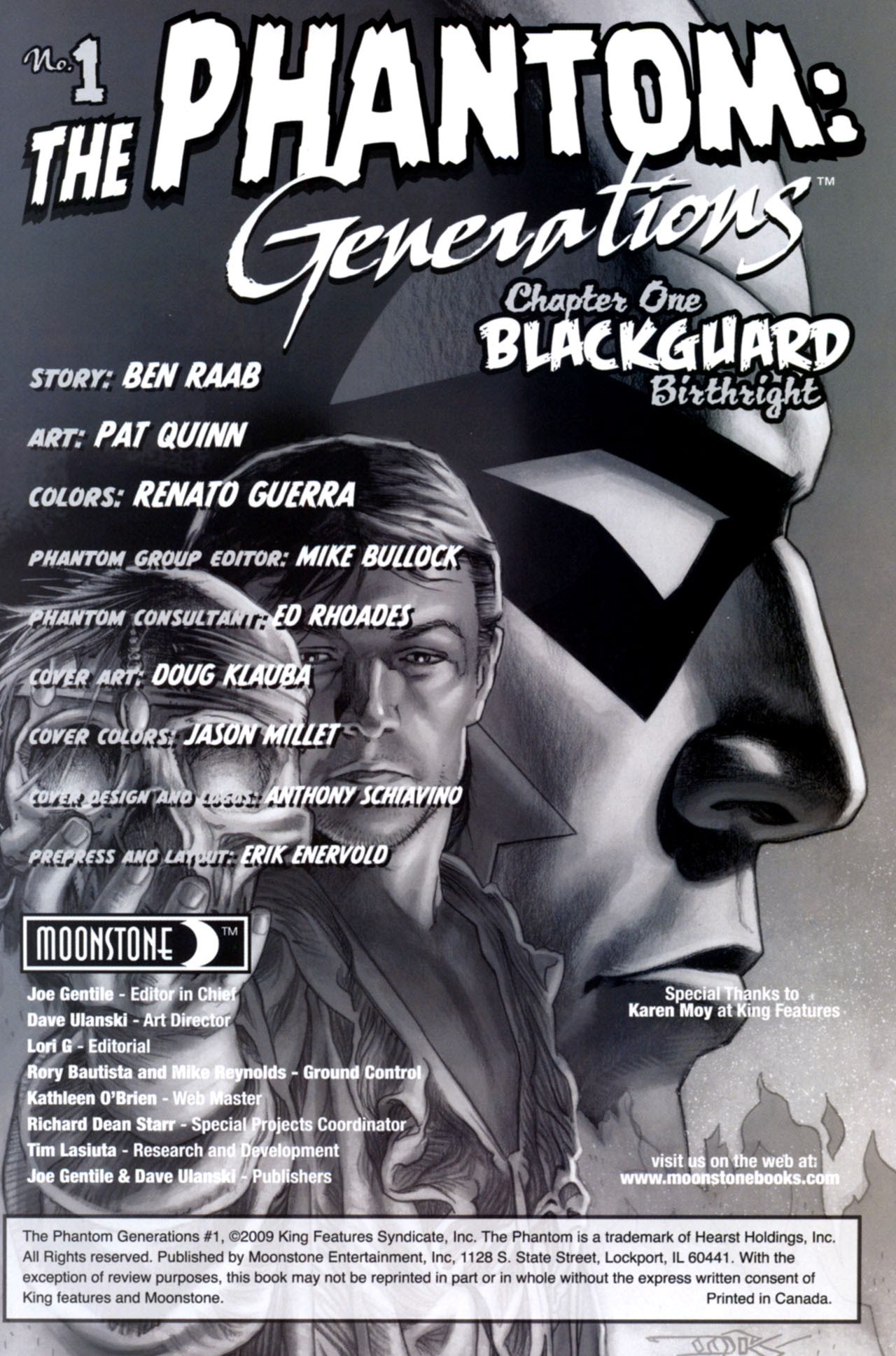 Read online The Phantom: Generations comic -  Issue #1 - 2